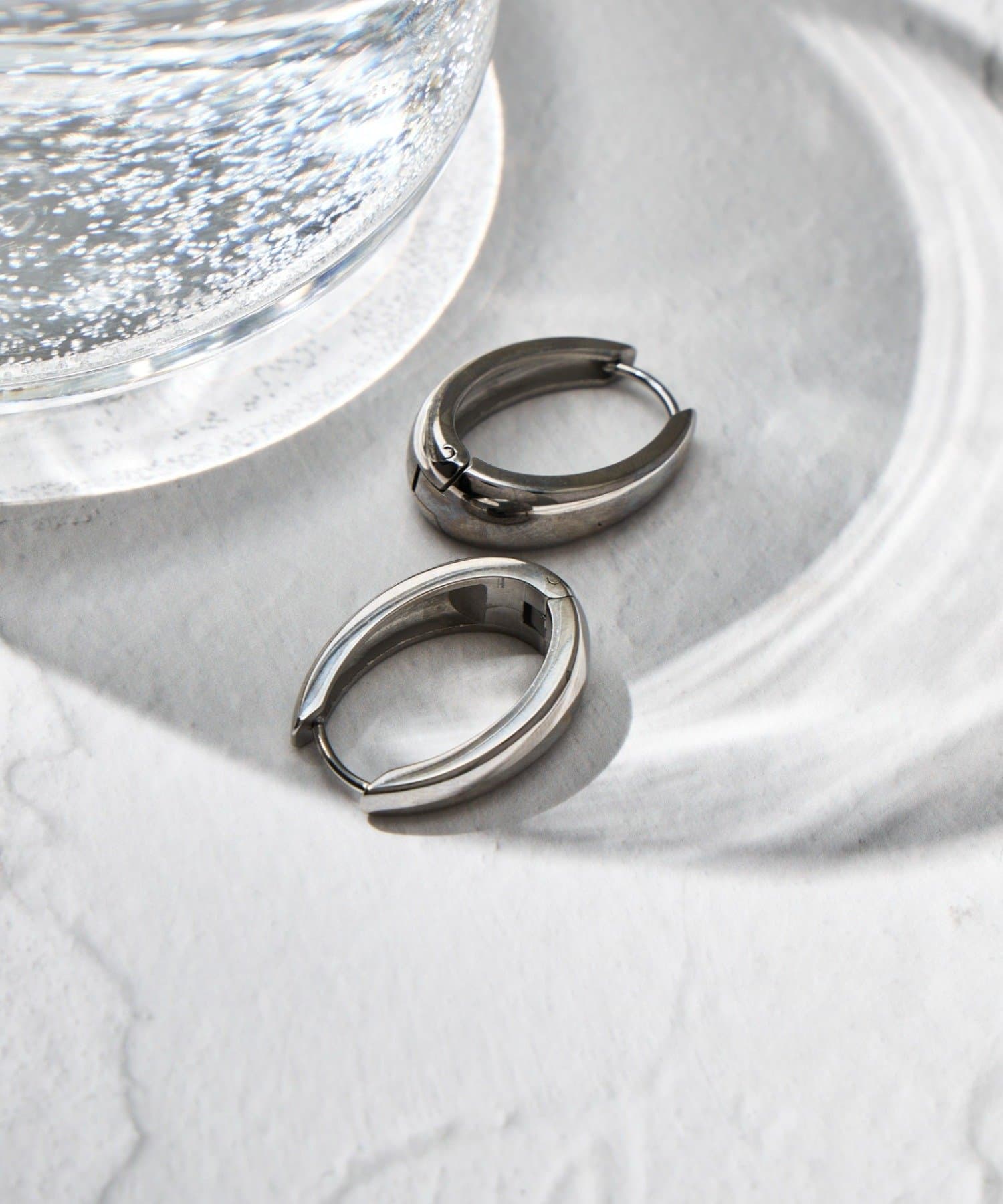 Lattice(ラティス) 【LesSignes】ステンレスワンタッチピアス