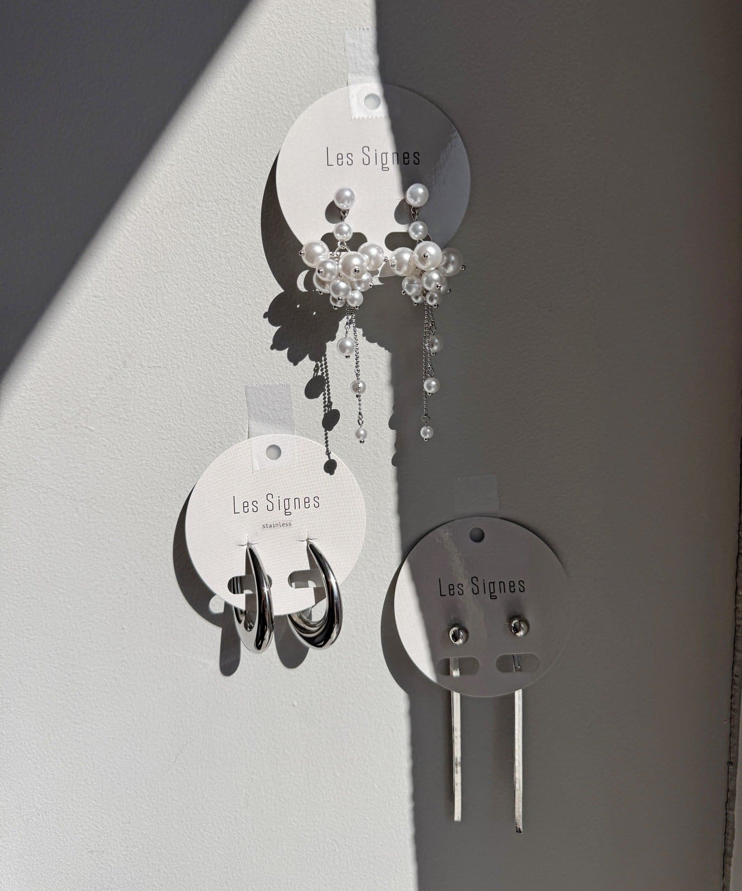 Lattice(ラティス) 【LesSignes】メタルロングピアス