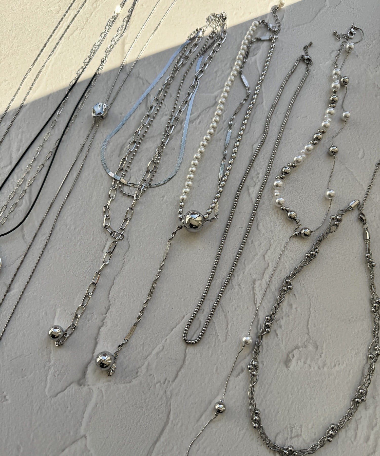 Lattice(ラティス) 【LesSignes】ステンレスネックレス