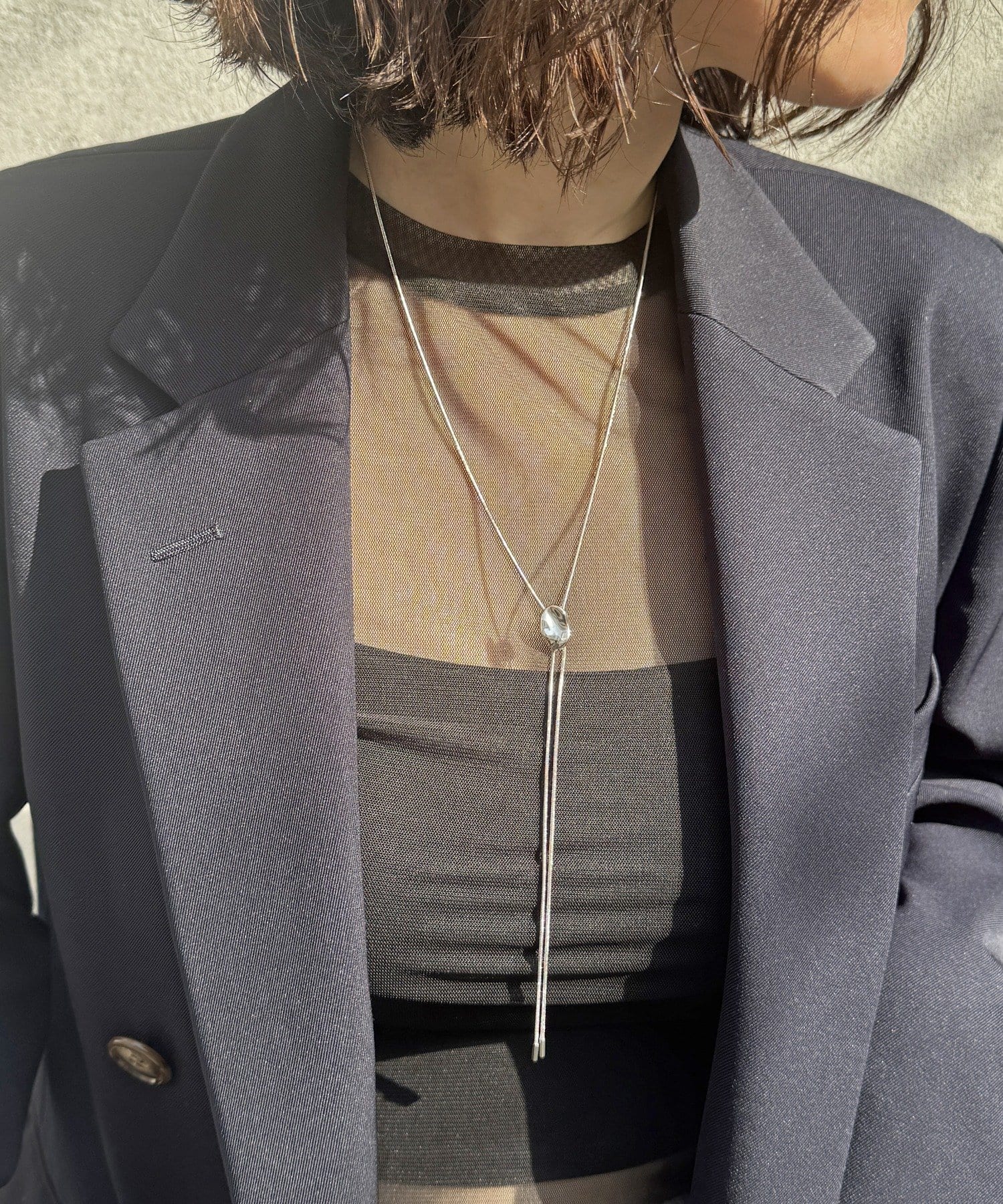 Lattice(ラティス) 【LesSignes】ステンレスネックレス