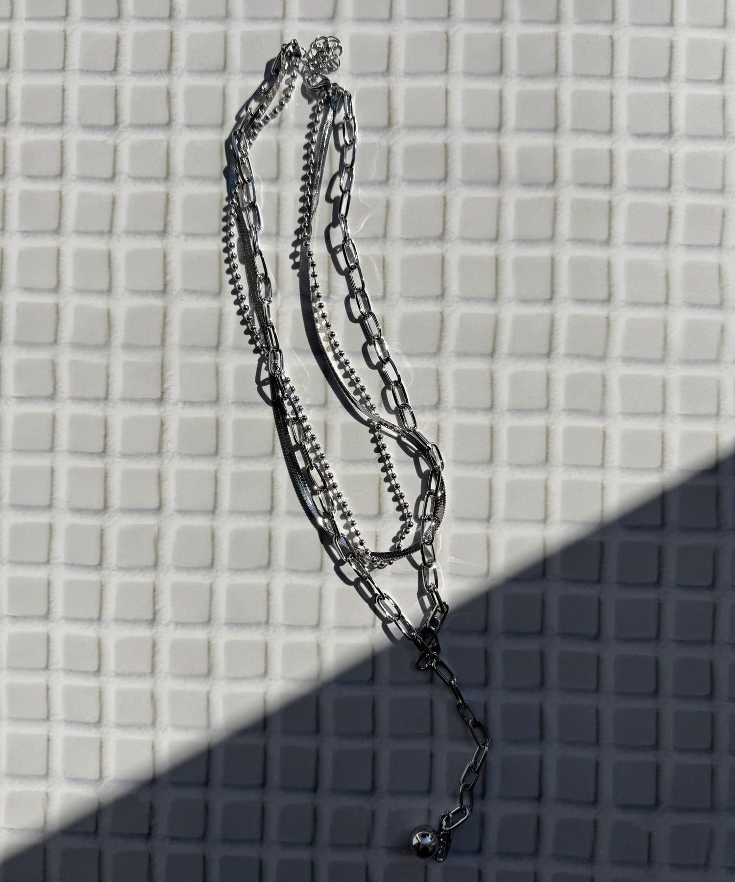 Lattice(ラティス) 【LesSignes】チェーンネックレス