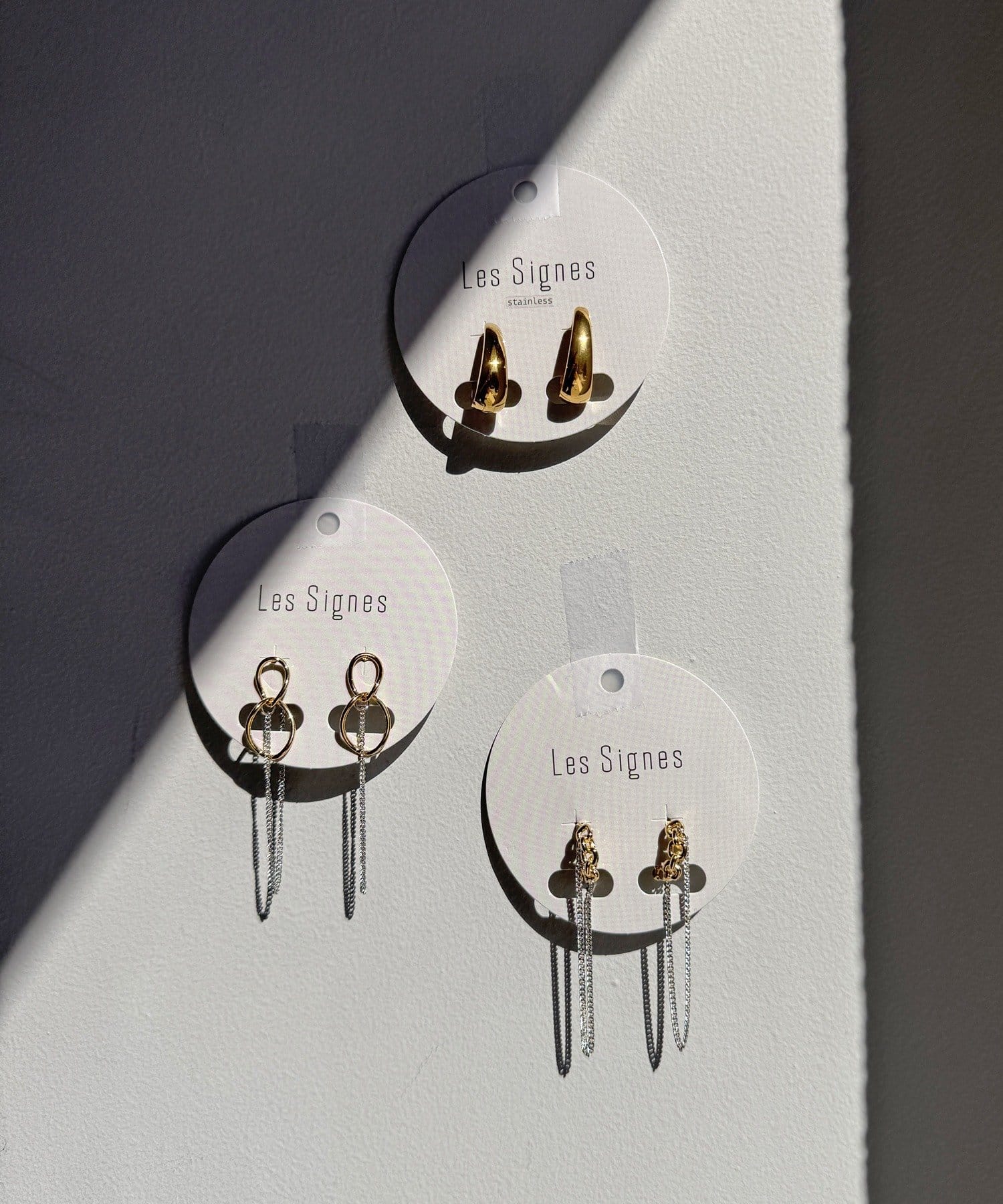 Lattice(ラティス) 【LesSignes】チェーンピアス