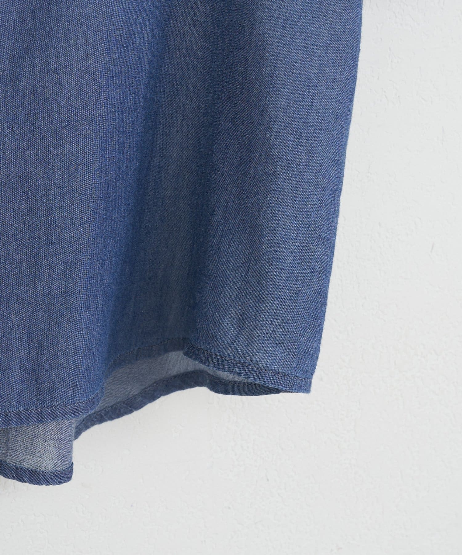 DISCOAT(ディスコート) 【Enlude】2.3OZシアシャンブレー半袖シャツ《ユニセックス》