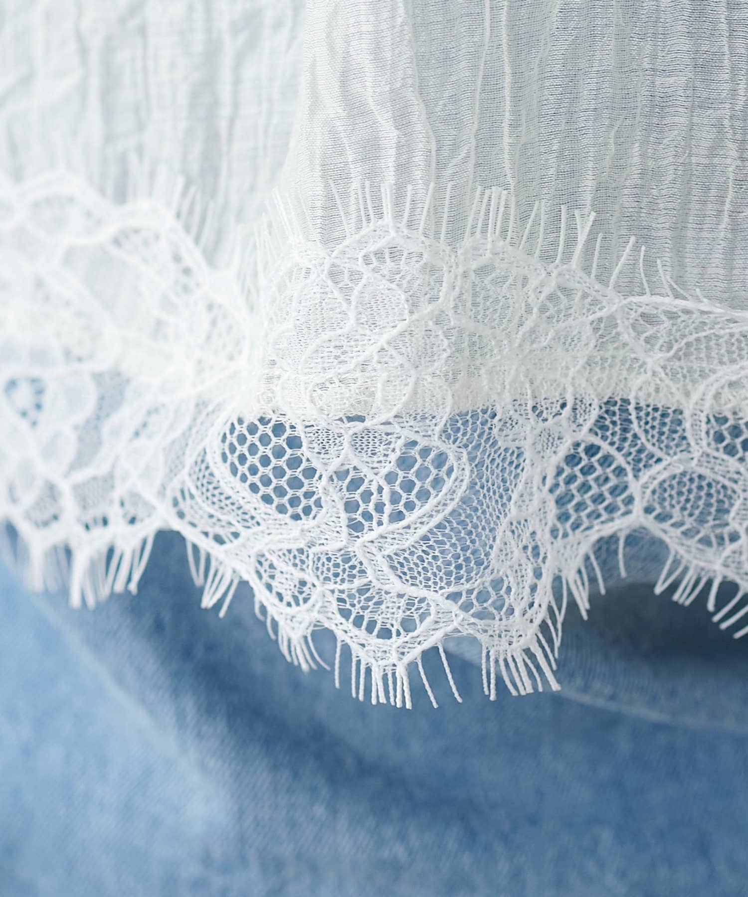 DISCOAT(ディスコート) WEB限定レースシアーキャミソール