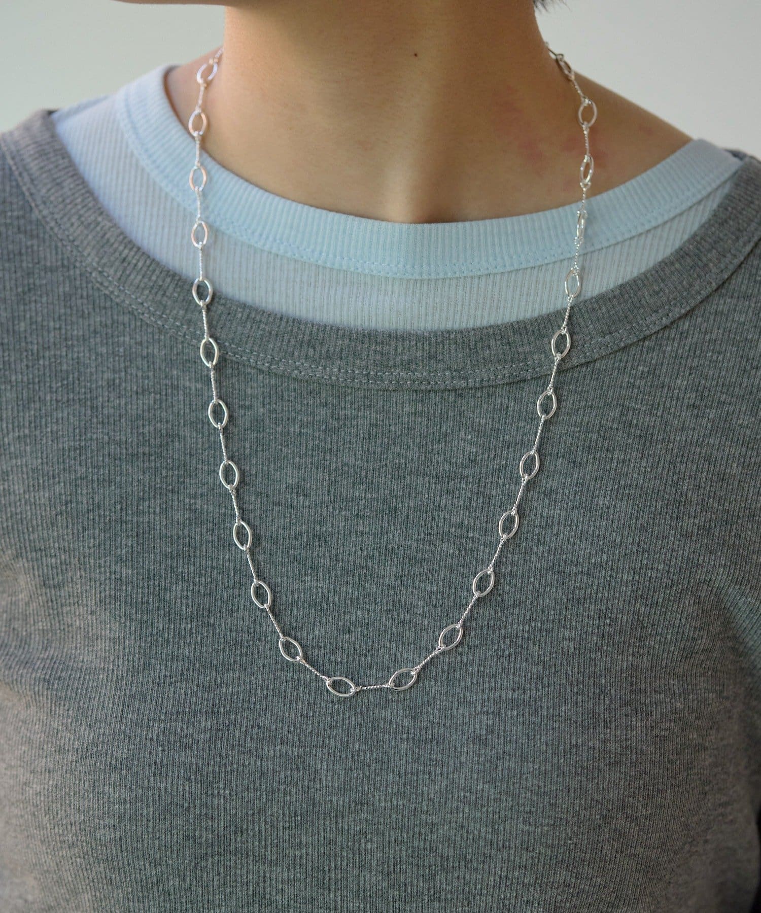 ear PAPILLONNER(イア パピヨネ) Dチェーンミディアムネックレス