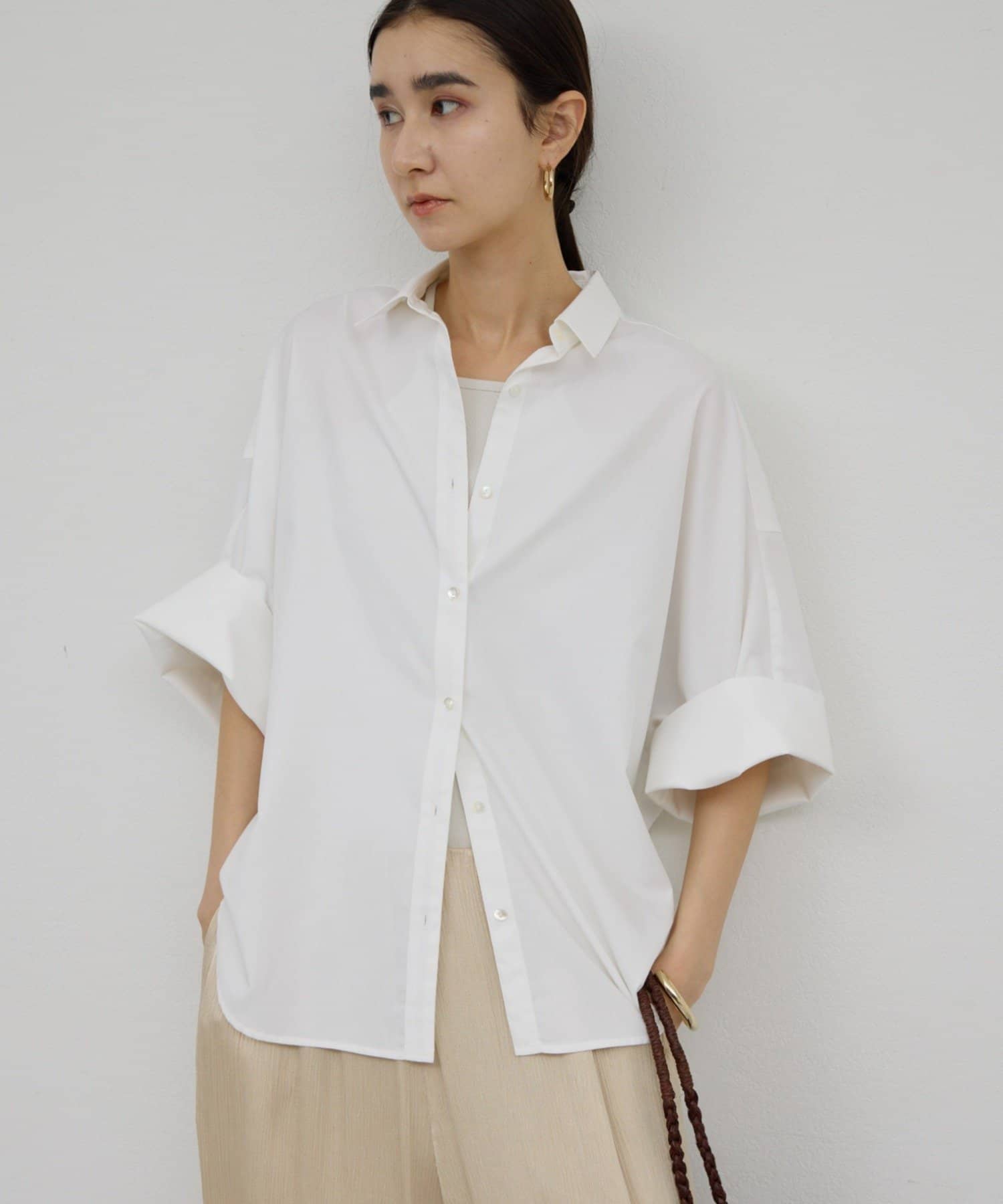 GALLARDAGALANTE(ガリャルダガランテ) 【2/13(金)予約開始】【大人気につきリバイバル！】ハーフスリーブシャツ