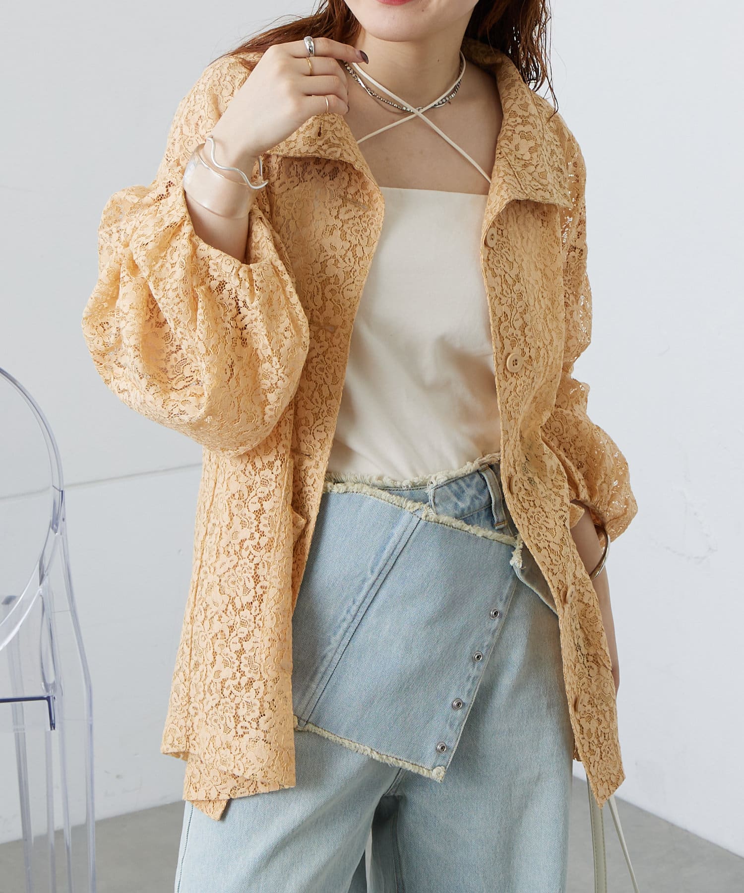 OUTLET(アウトレット) 【mystic】レースカバーオール