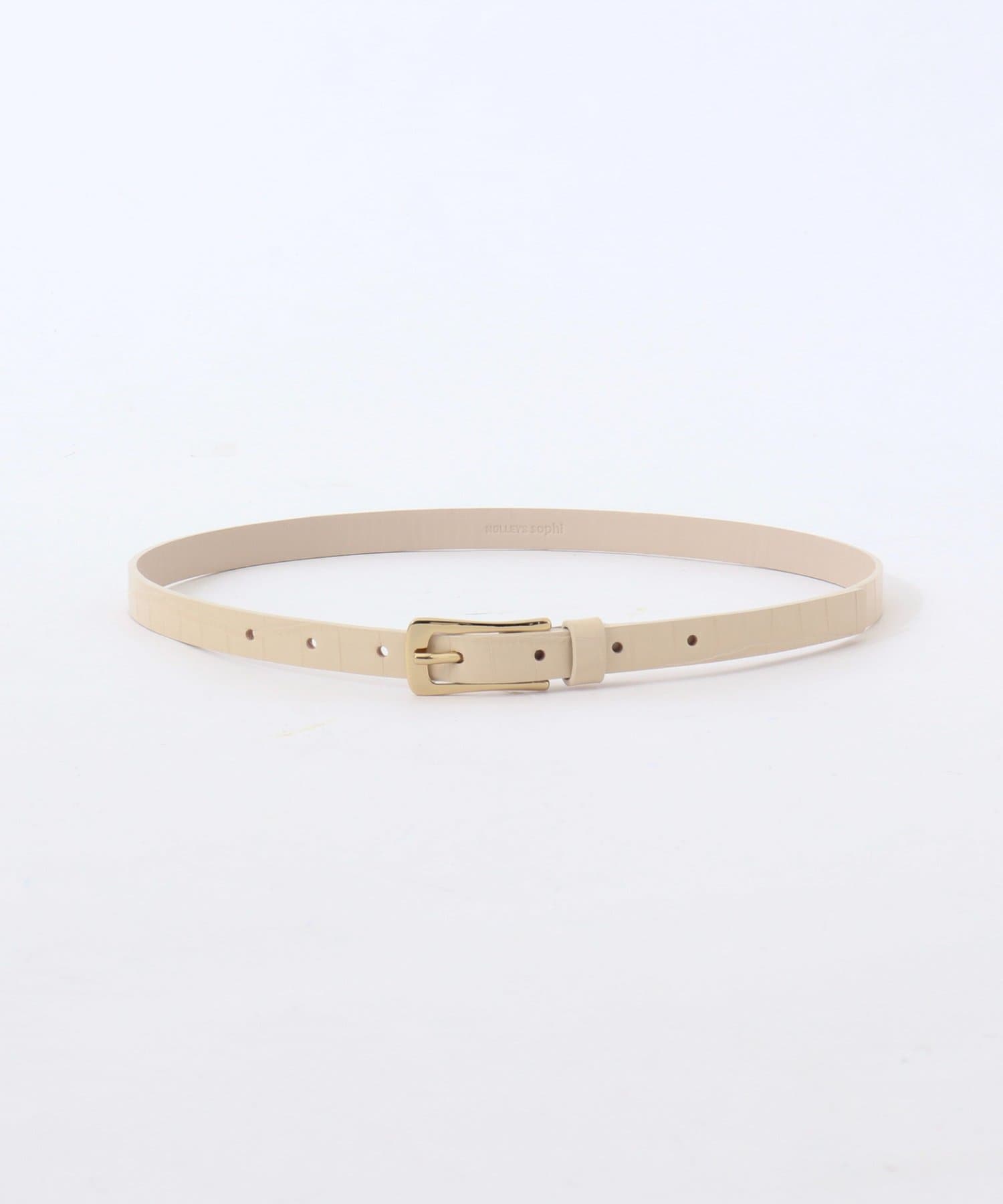 NOLLEY'S(ノーリーズ) クロコ型押しベルト15