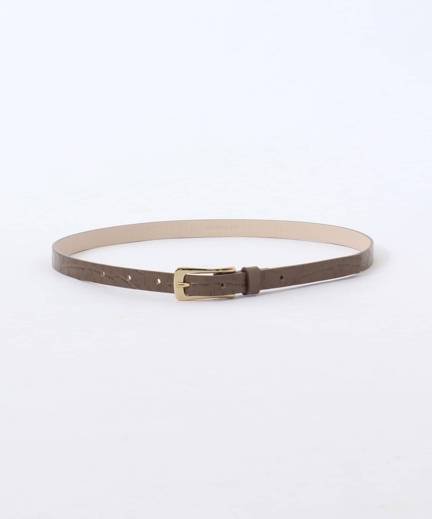 NOLLEY'S(ノーリーズ) クロコ型押しベルト15