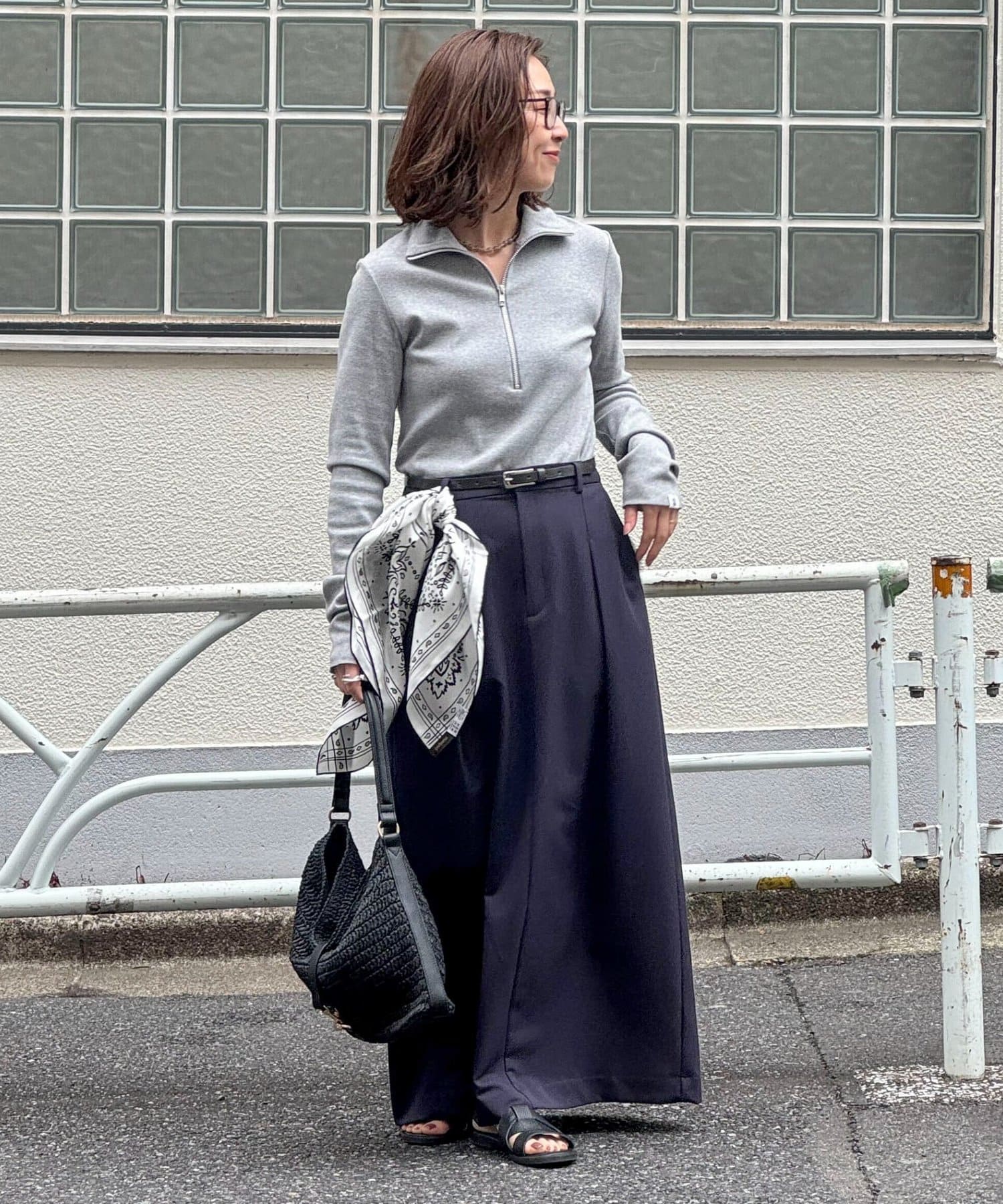 NOLLEY'S(ノーリーズ) クロコ型押しベルト15