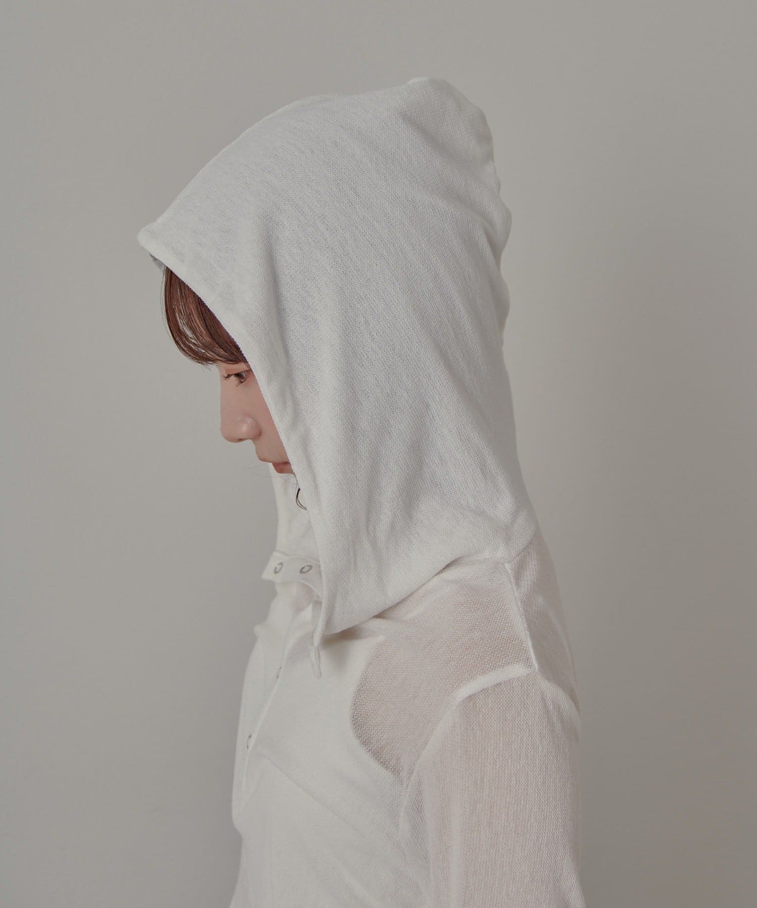 mline(エムライン) [mline]ギャザー フーディー