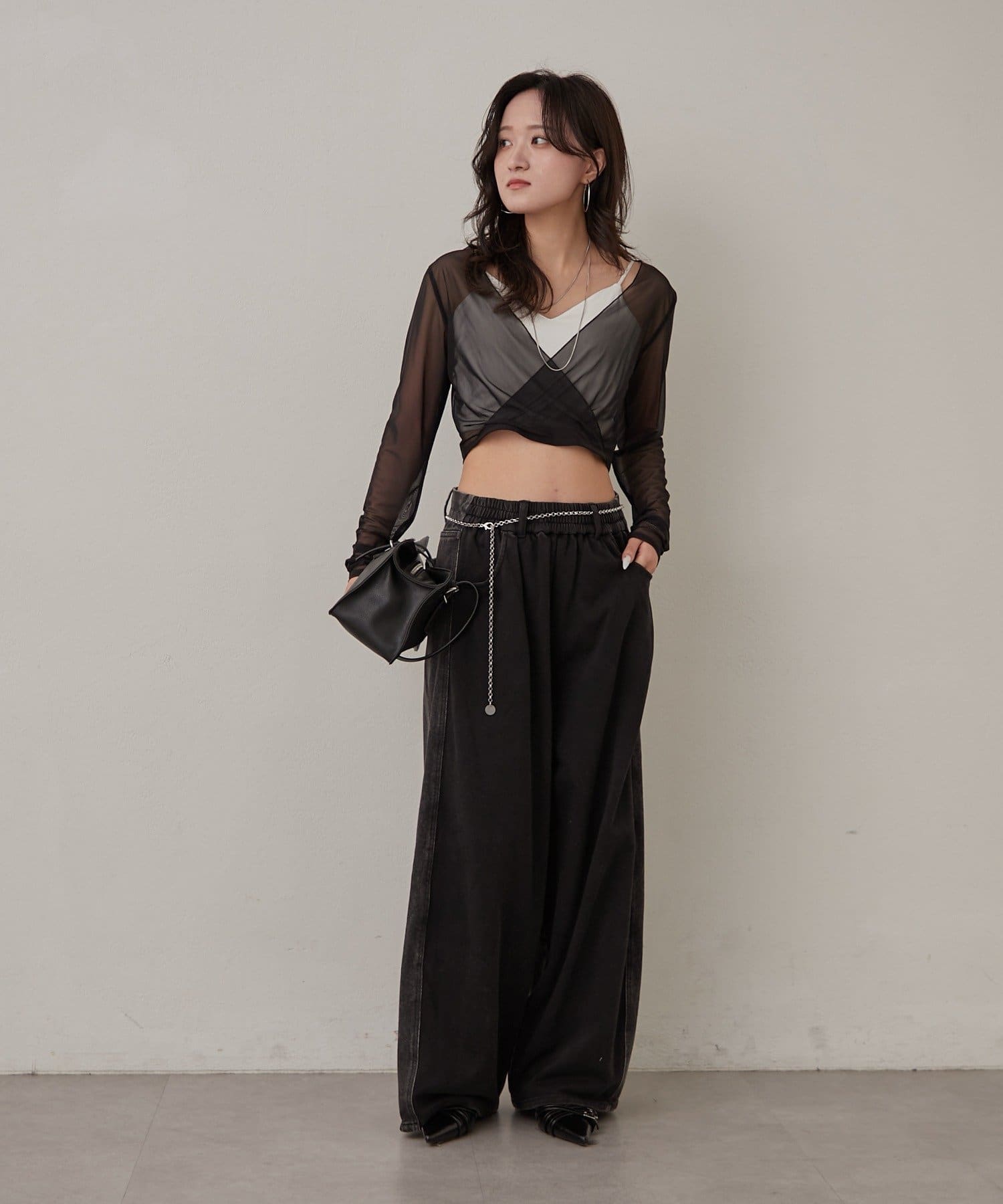 mline(エムライン) [mline]シアークロス チュール