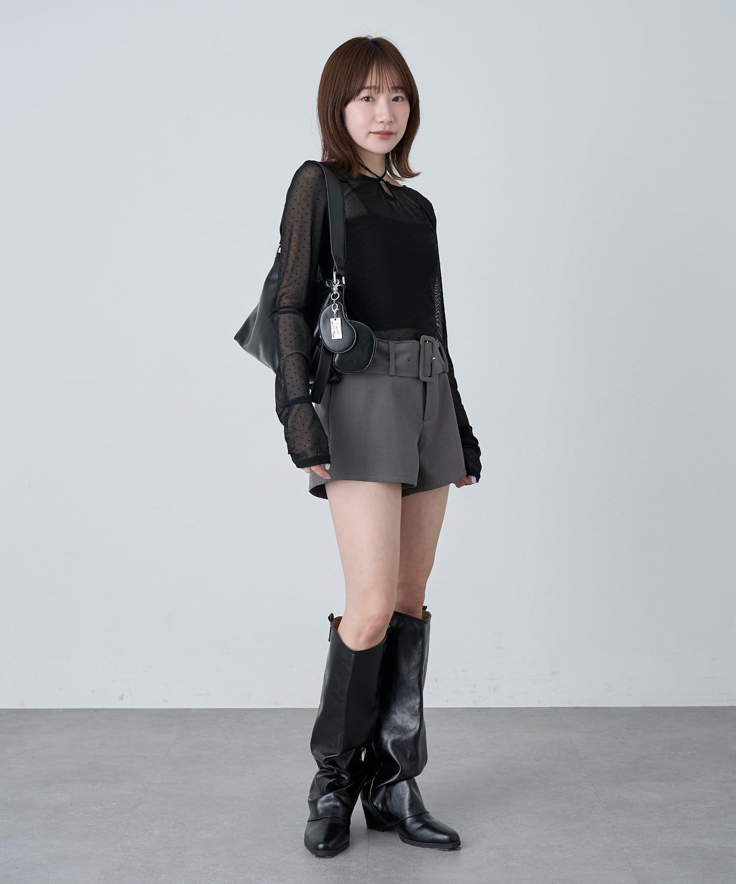 mline(エムライン) [mline]チョーカードットチュール