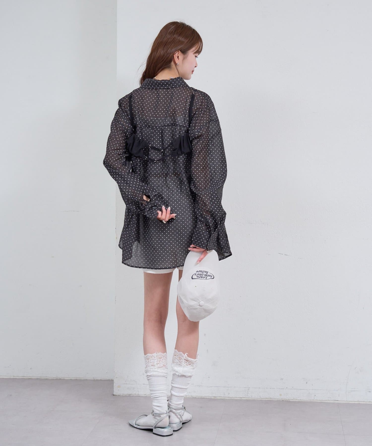 mystic(ミスティック) 【パルクロ限定/5日間限定25％OFF！】シアーシャツビスチェSET