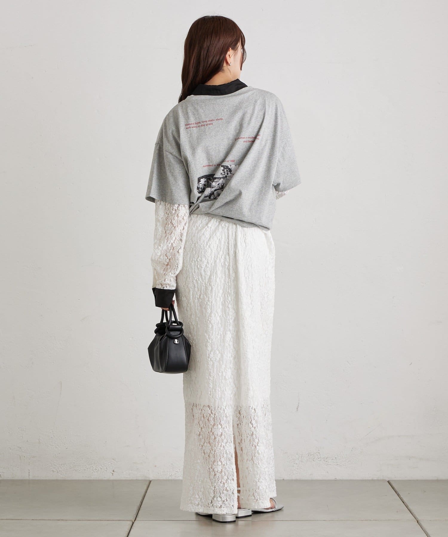 mystic(ミスティック) アソートプリントT