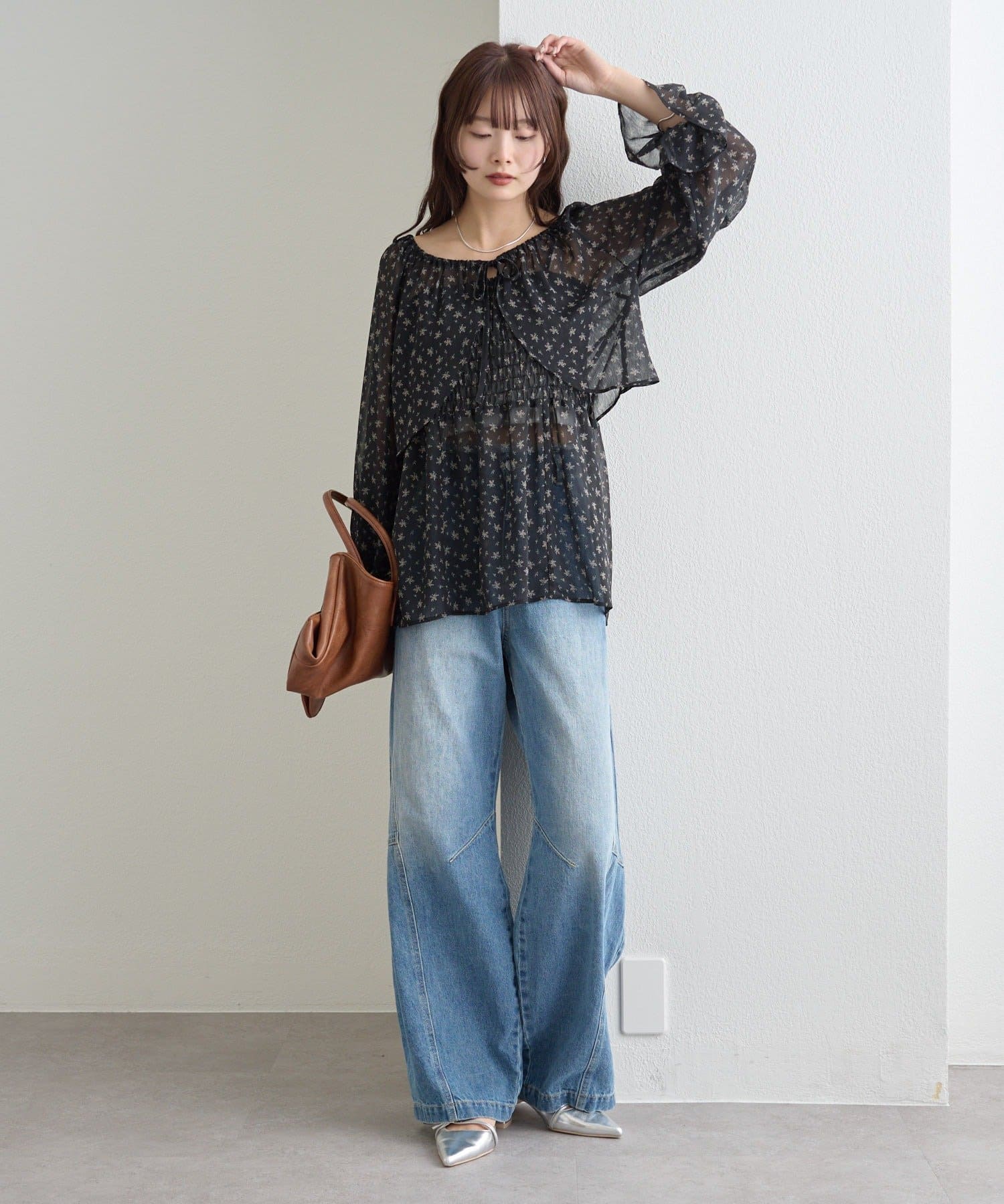 mystic(ミスティック) シアーフラワーキャミボレロSET