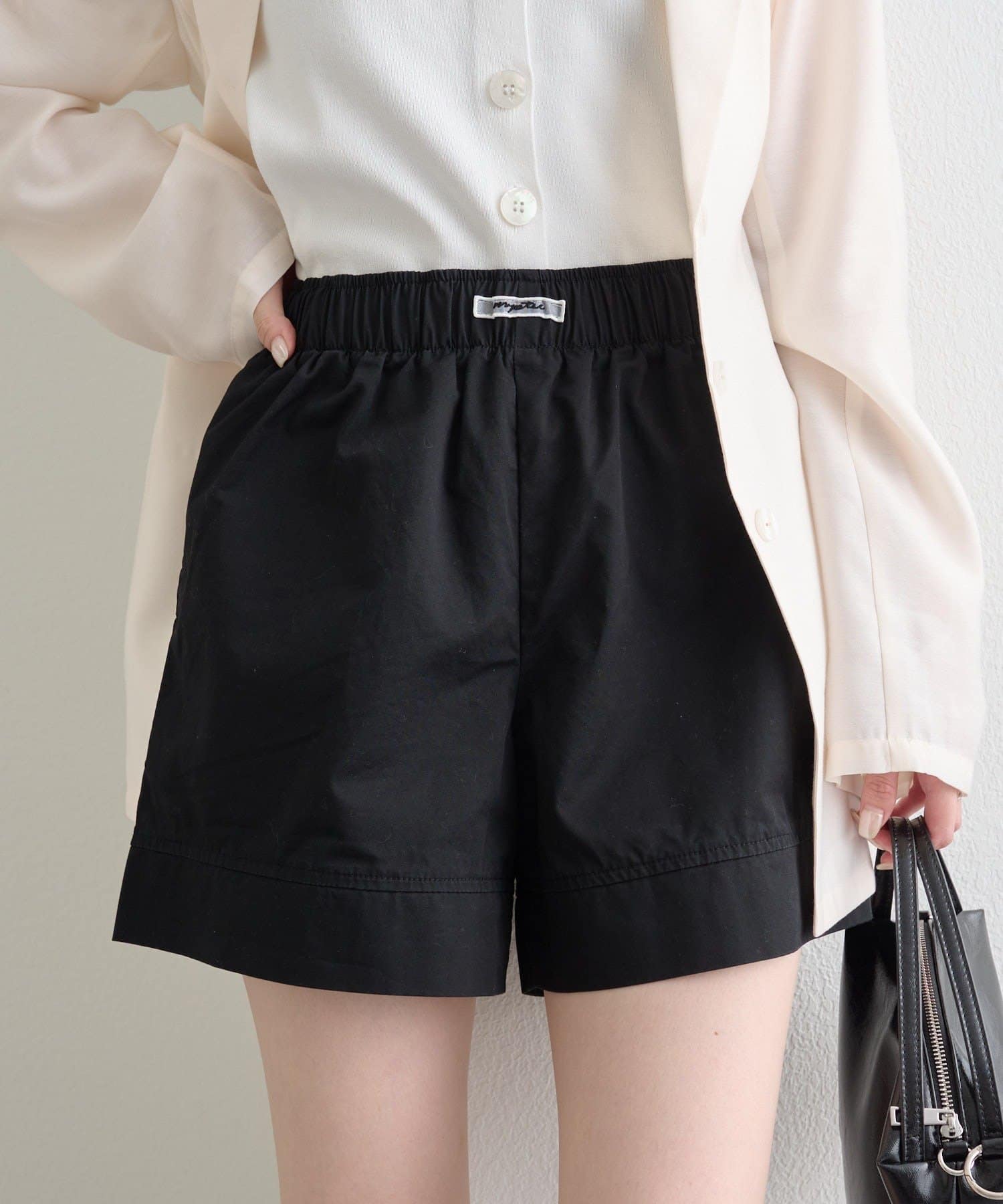 mystic(ミスティック) タグ付きギャザーキュロット