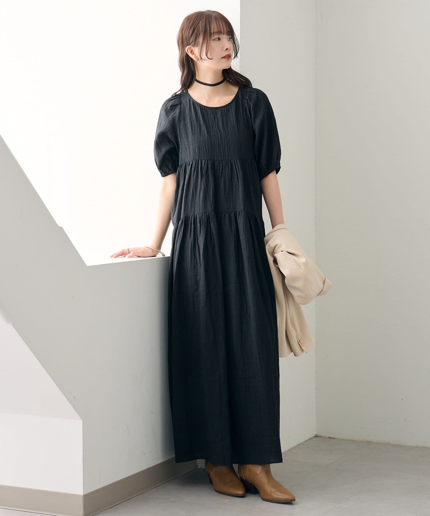 mystic(ミスティック) チョーカー付きワンピース