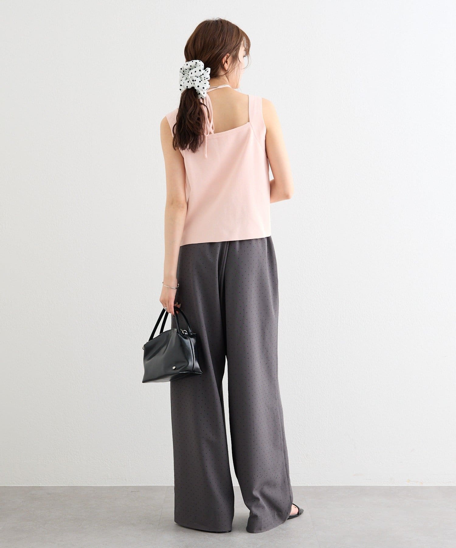 mystic(ミスティック) ホルターニットタンクトップ