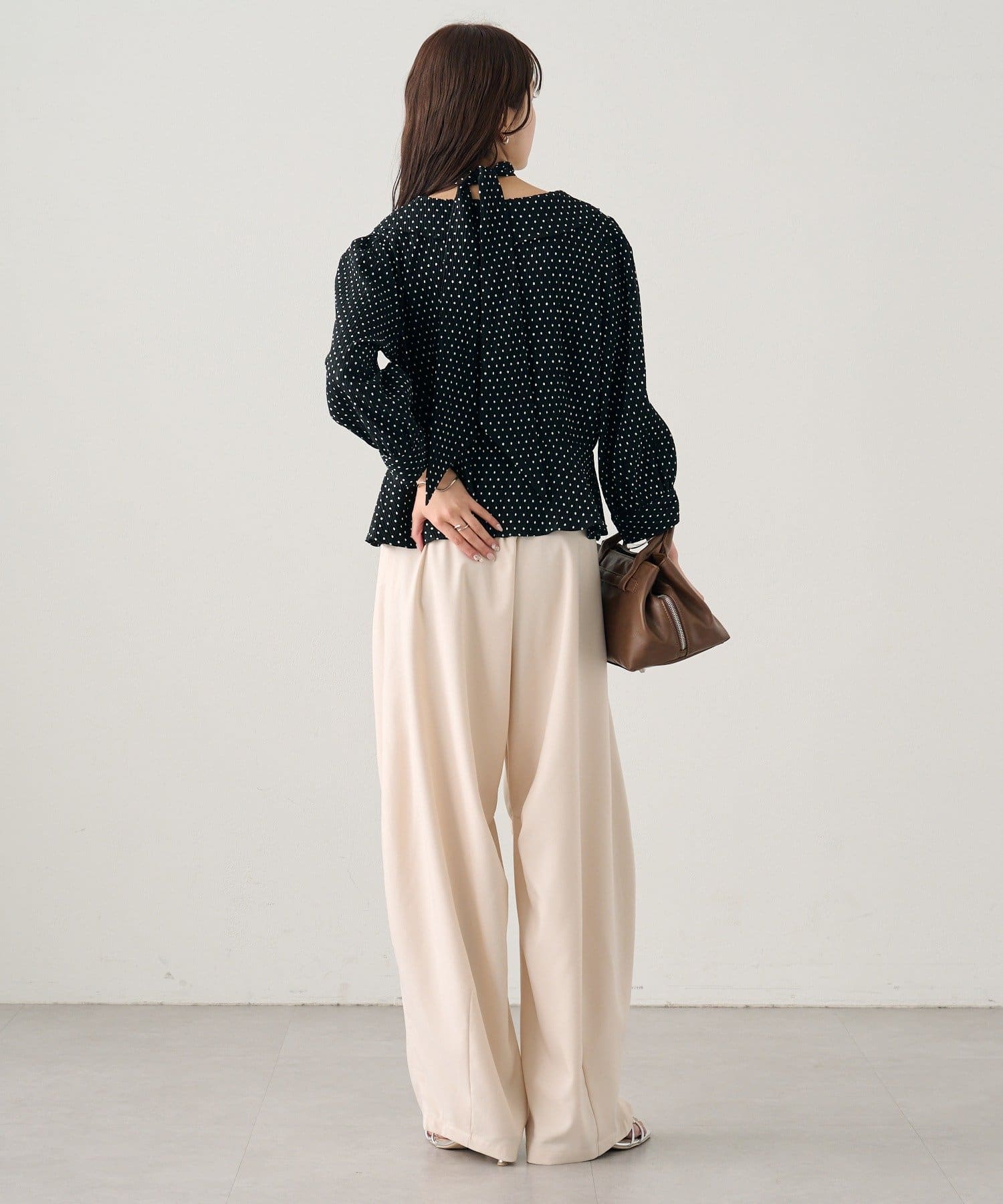 mystic(ミスティック) マルチリボンブラウス