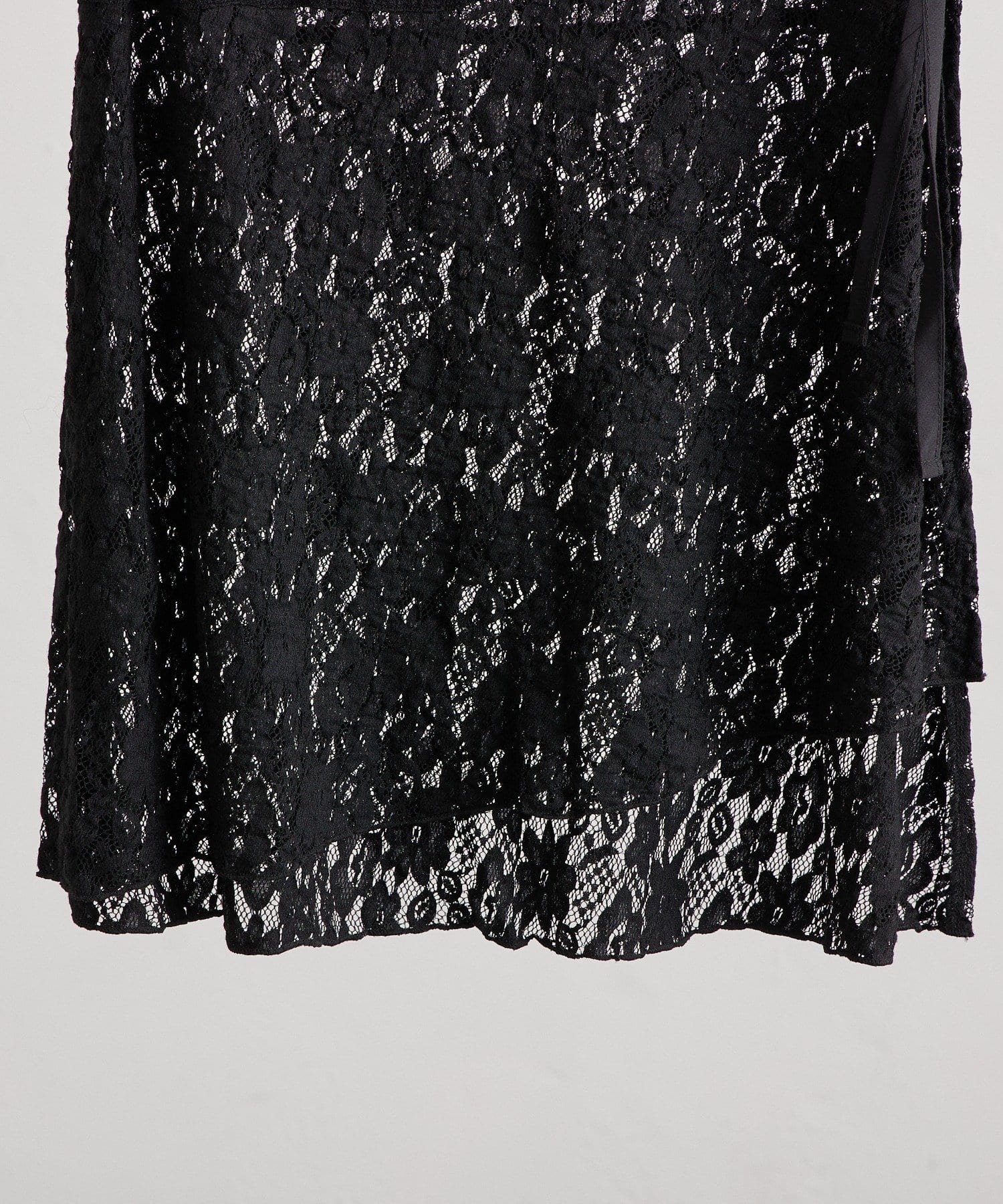 mystic(ミスティック) レースラップスカート