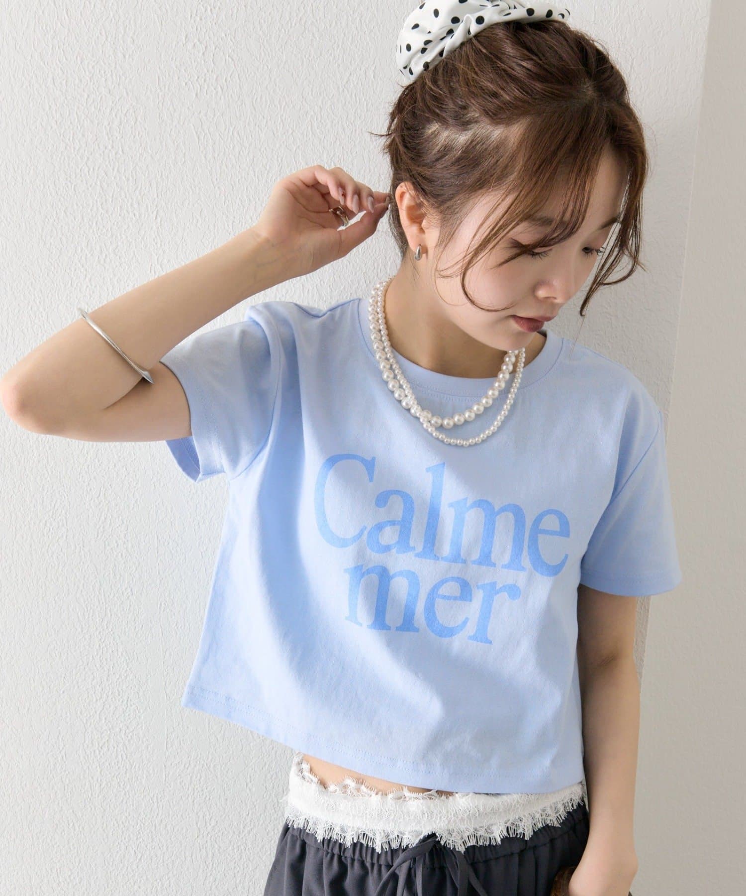 mystic(ミスティック) カラーロゴチビTシャツ
