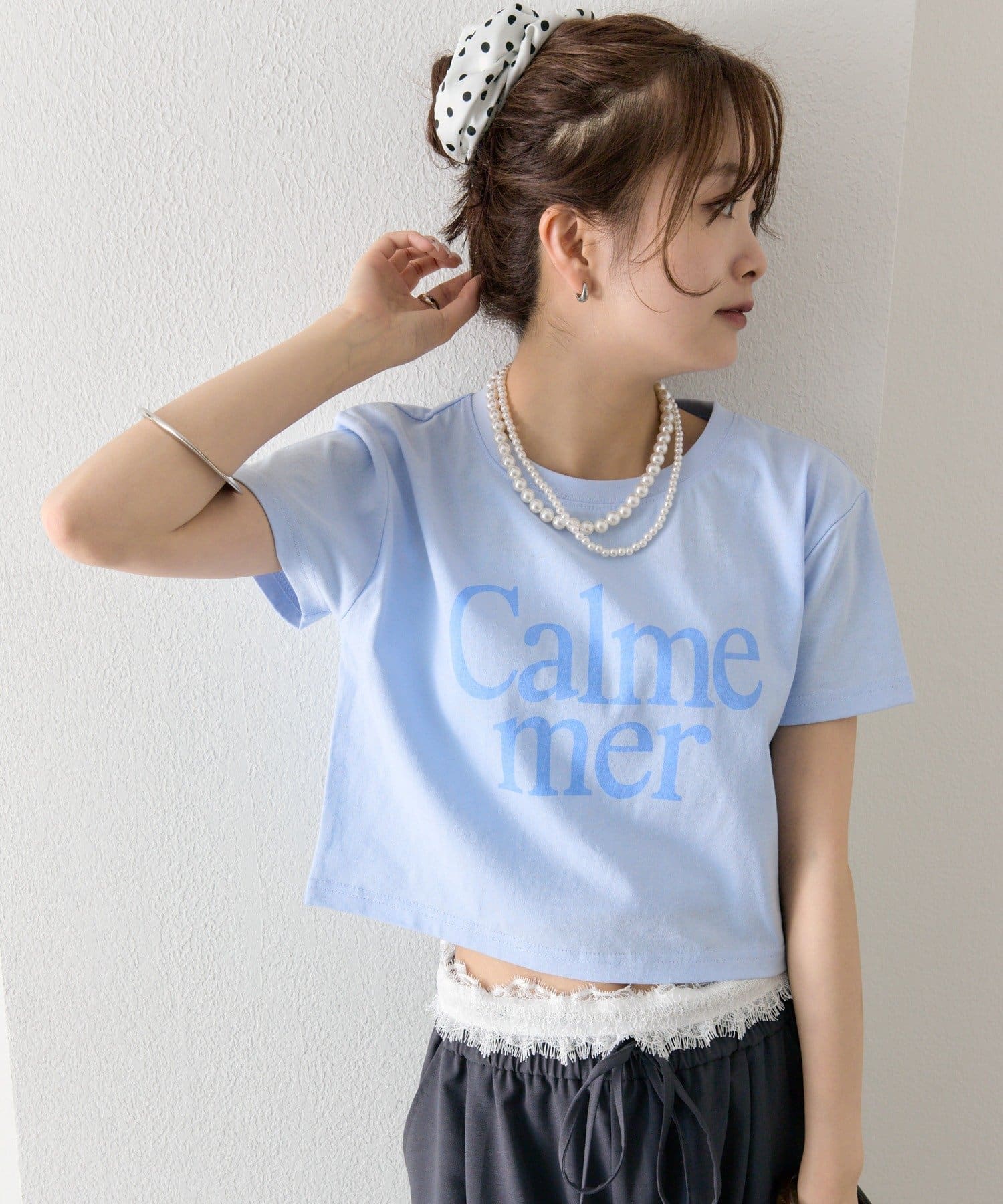 mystic(ミスティック) カラーロゴチビTシャツ