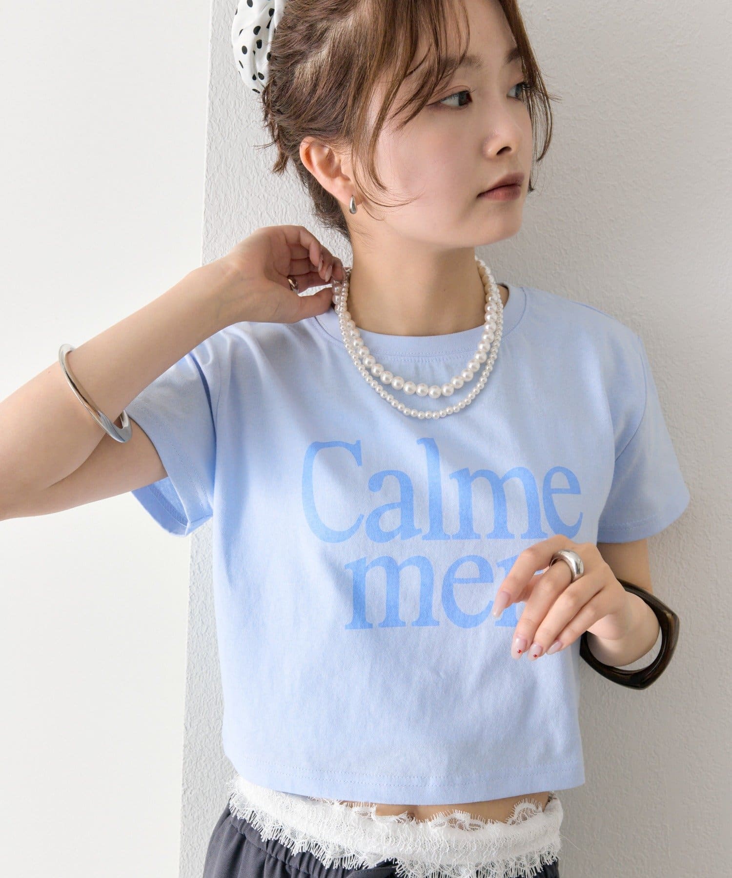 mystic(ミスティック) カラーロゴチビTシャツ