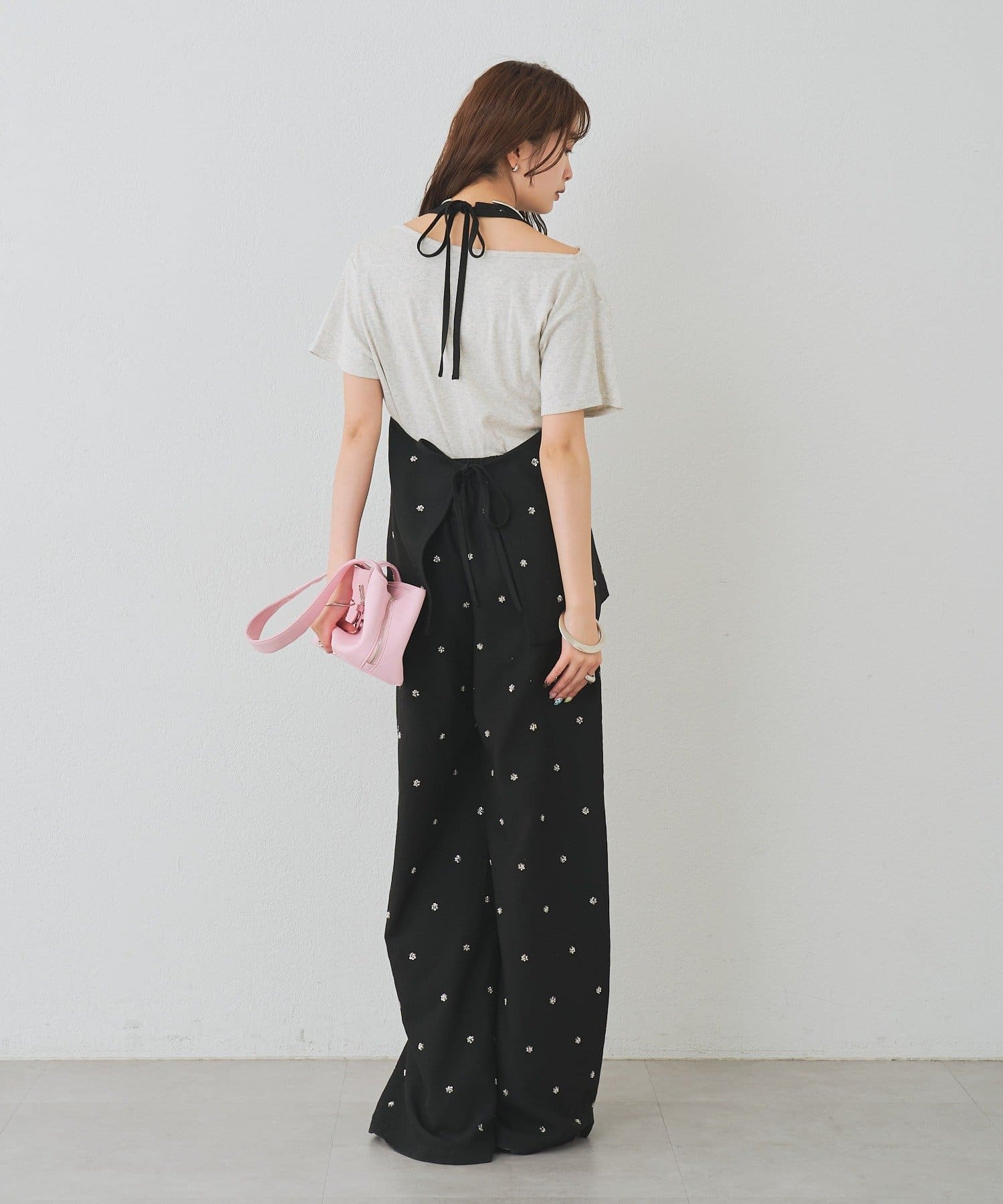 mystic(ミスティック) 【3サイズ展開/セットアップ対応】ビージーフラワースラックス