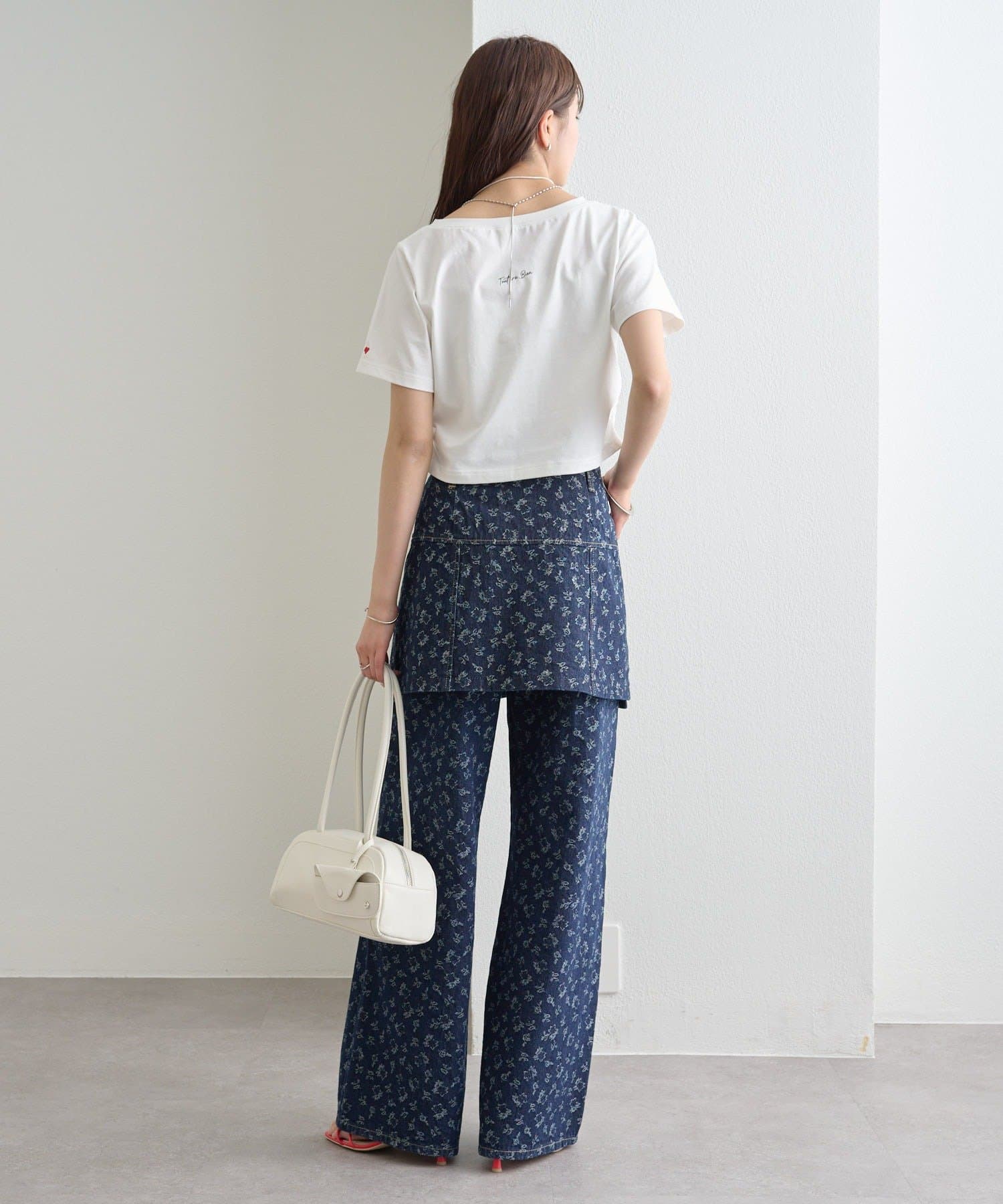 mystic(ミスティック) フラワーデニムSETUP