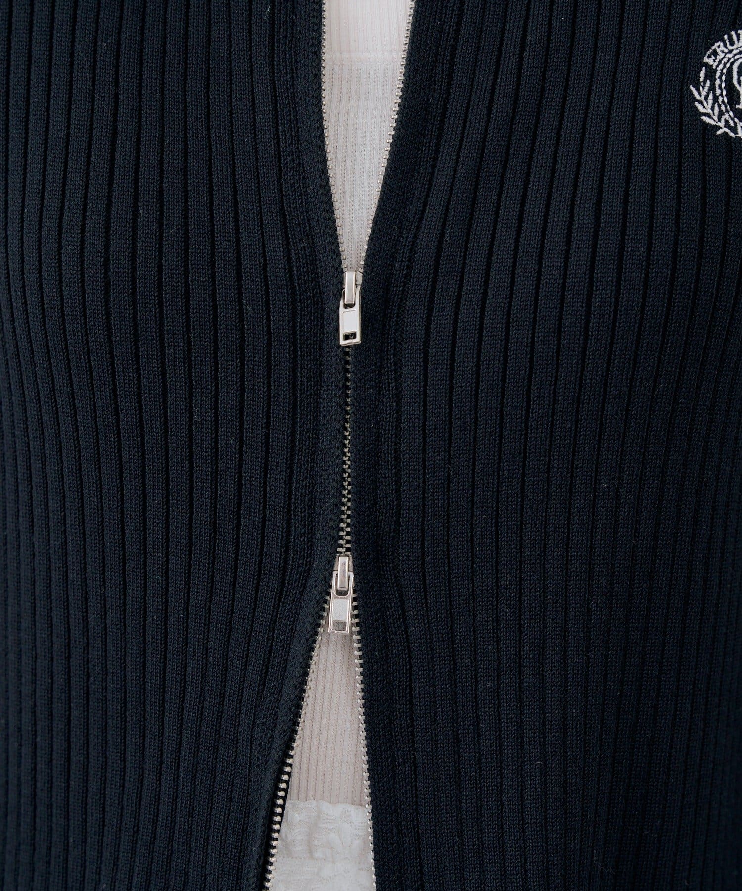 NICE CLAUP / OLIVE des OLIVE OUTLET(ナイスクラップ  / オリーブ デ オリーブ アウトレット) 【Another Branch】ダブルZIPカーディガン