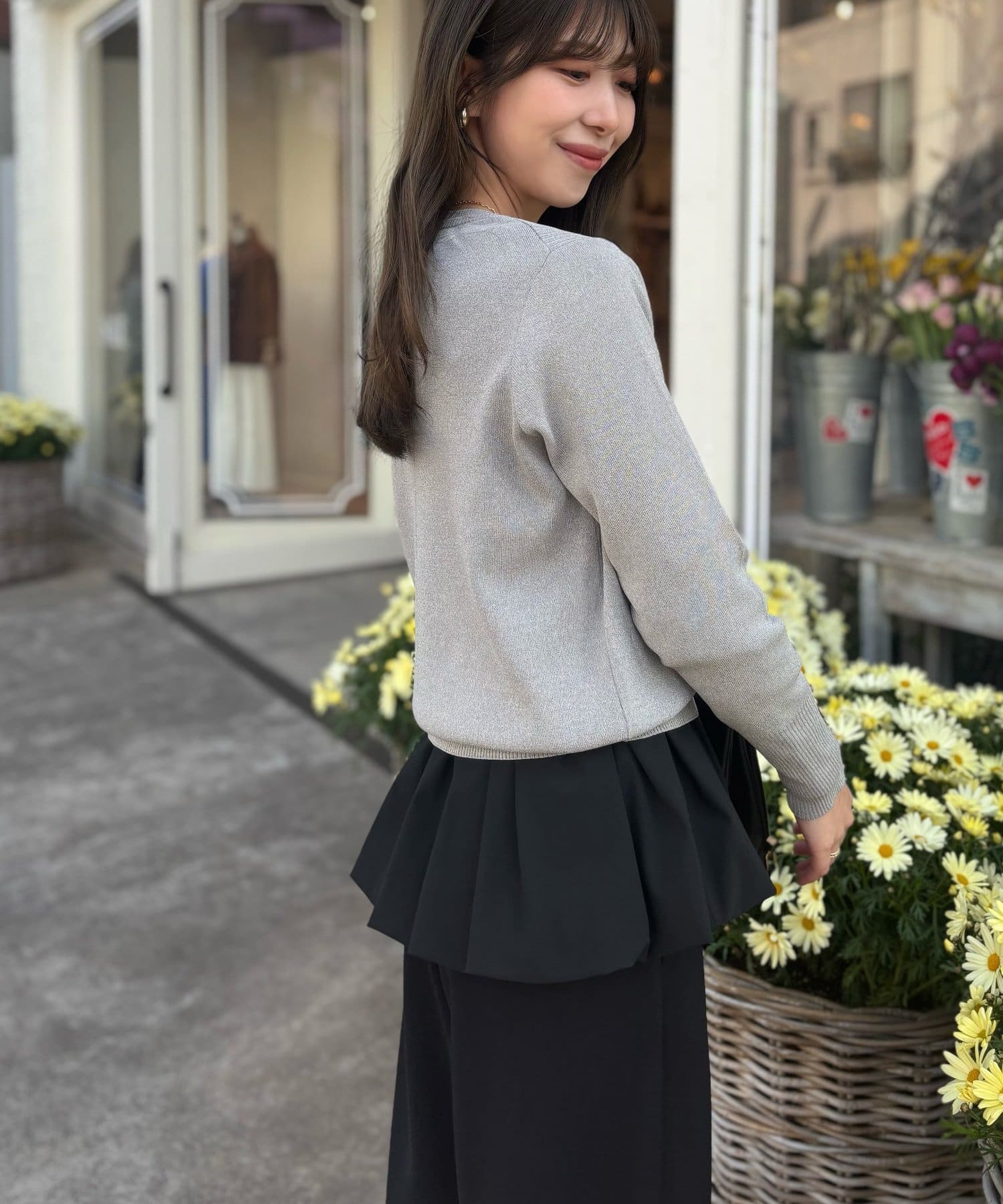 LARUTA(ラルータ) [Yurie企画］前後2WAY裾バルーンプルオーバー