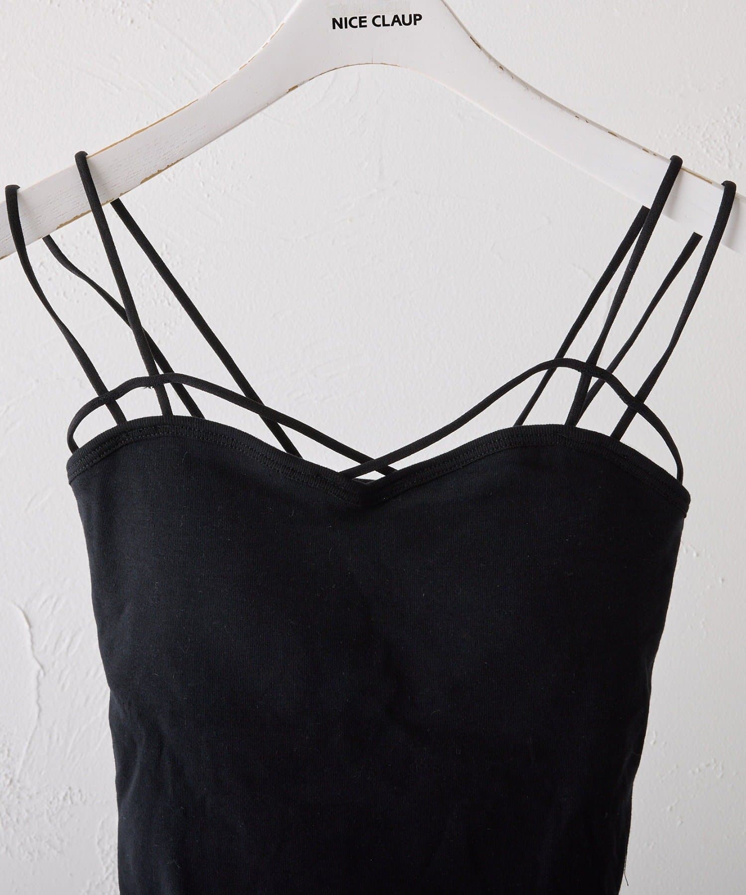 NICE CLAUP / OLIVE des OLIVE OUTLET(ナイスクラップ  / オリーブ デ オリーブ アウトレット) 【RMAF】Ｗスパゲッティブラトップ