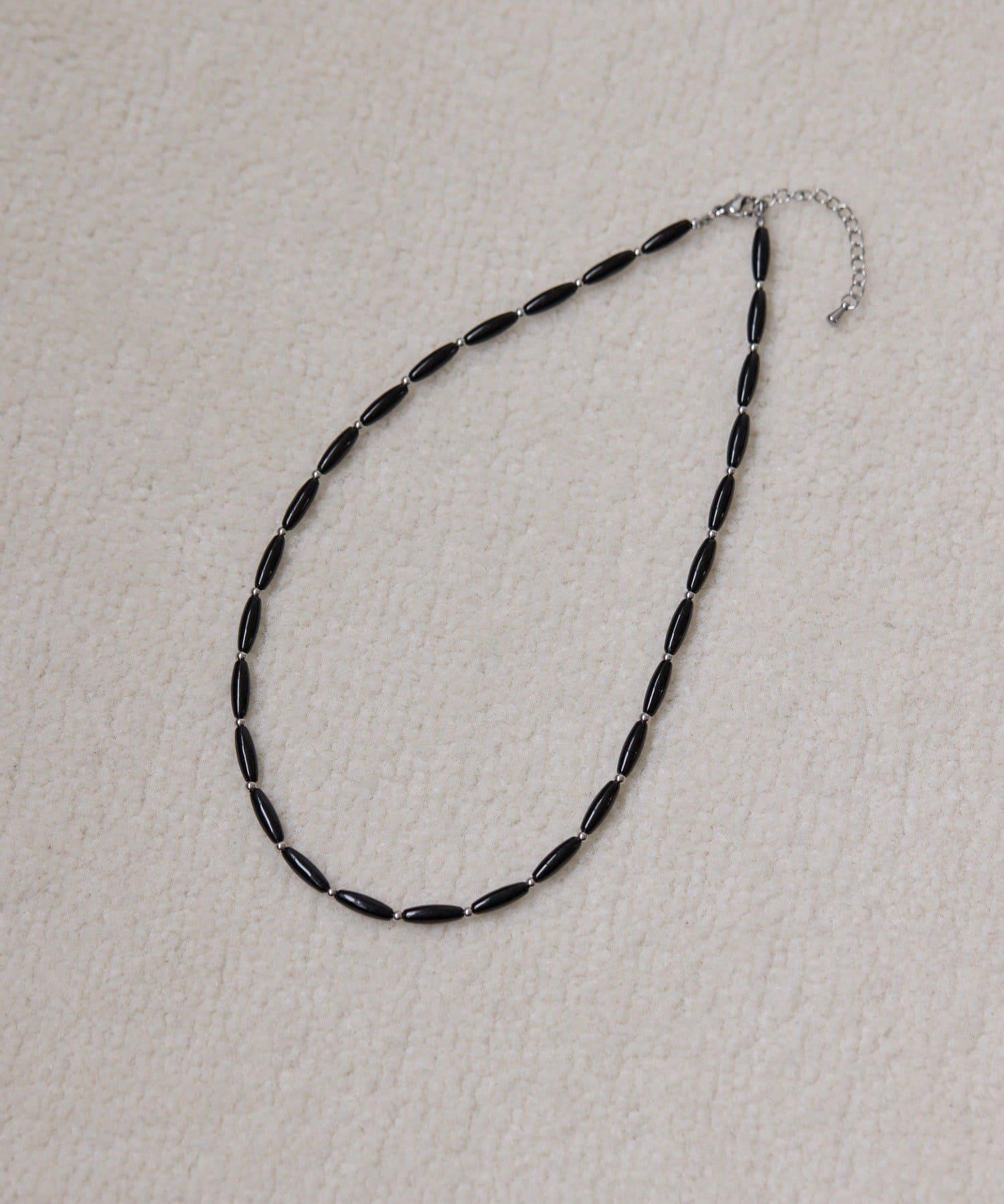 ear PAPILLONNER(イア パピヨネ) 《WEB限定/金属アレルギー対応/ステンレス》ロングビーズネックレス