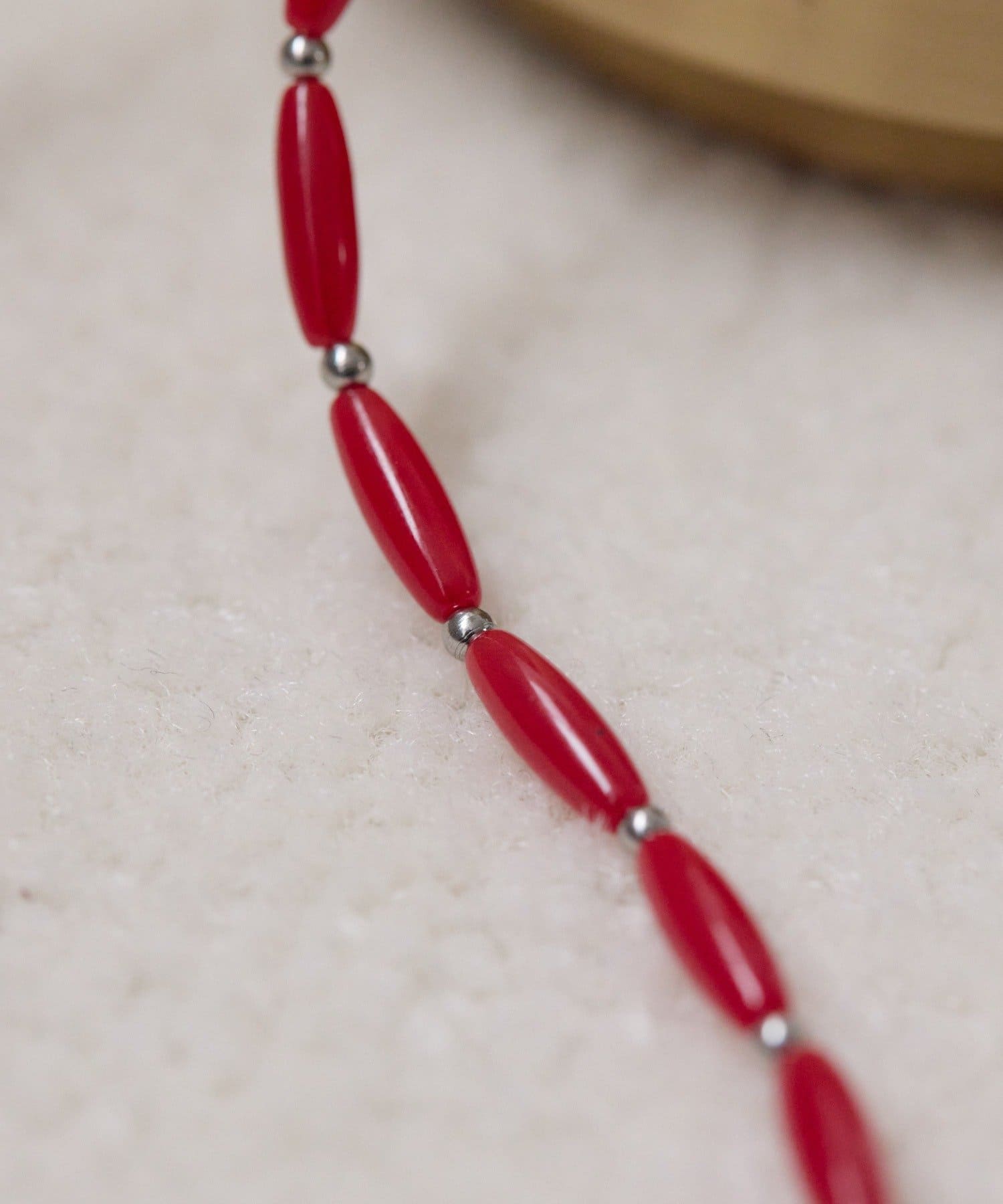 ear PAPILLONNER(イア パピヨネ) 《WEB限定/金属アレルギー対応/ステンレス》ロングビーズネックレス