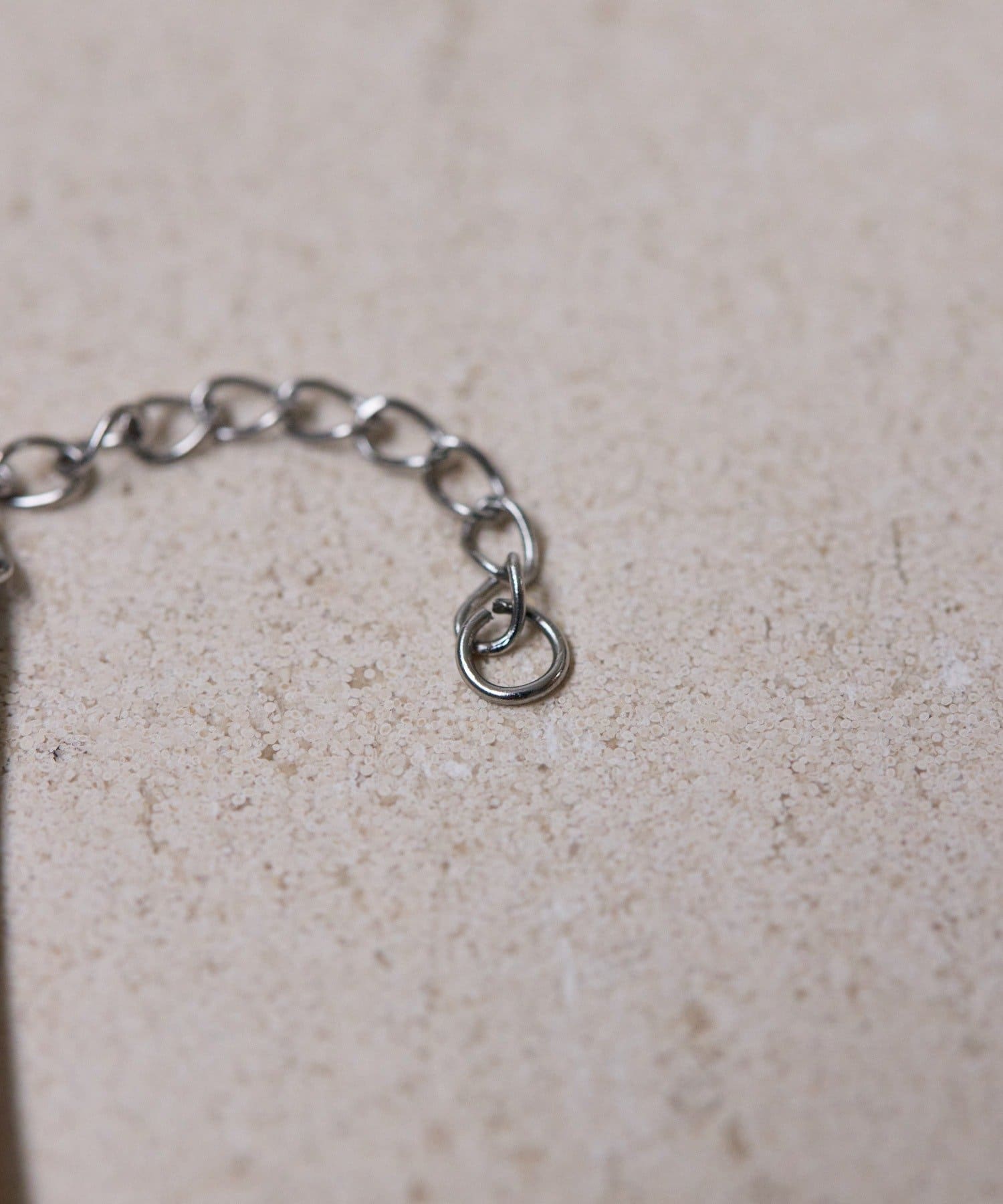 ear PAPILLONNER(イア パピヨネ) 《金属アレルギー対応/ステンレス》ワンポイントロープネックレス