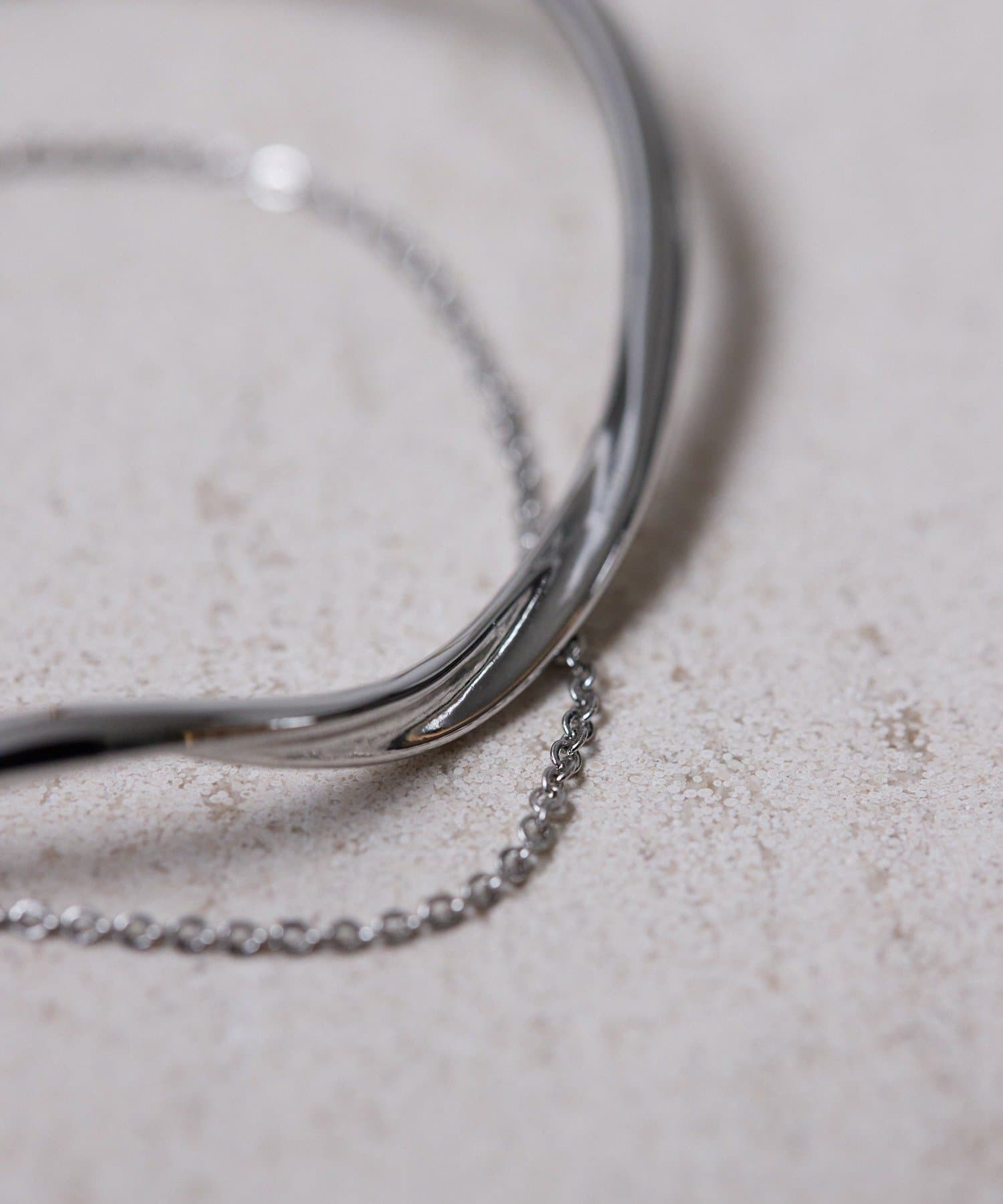 ear PAPILLONNER(イア パピヨネ) レイヤーチェーンバングル