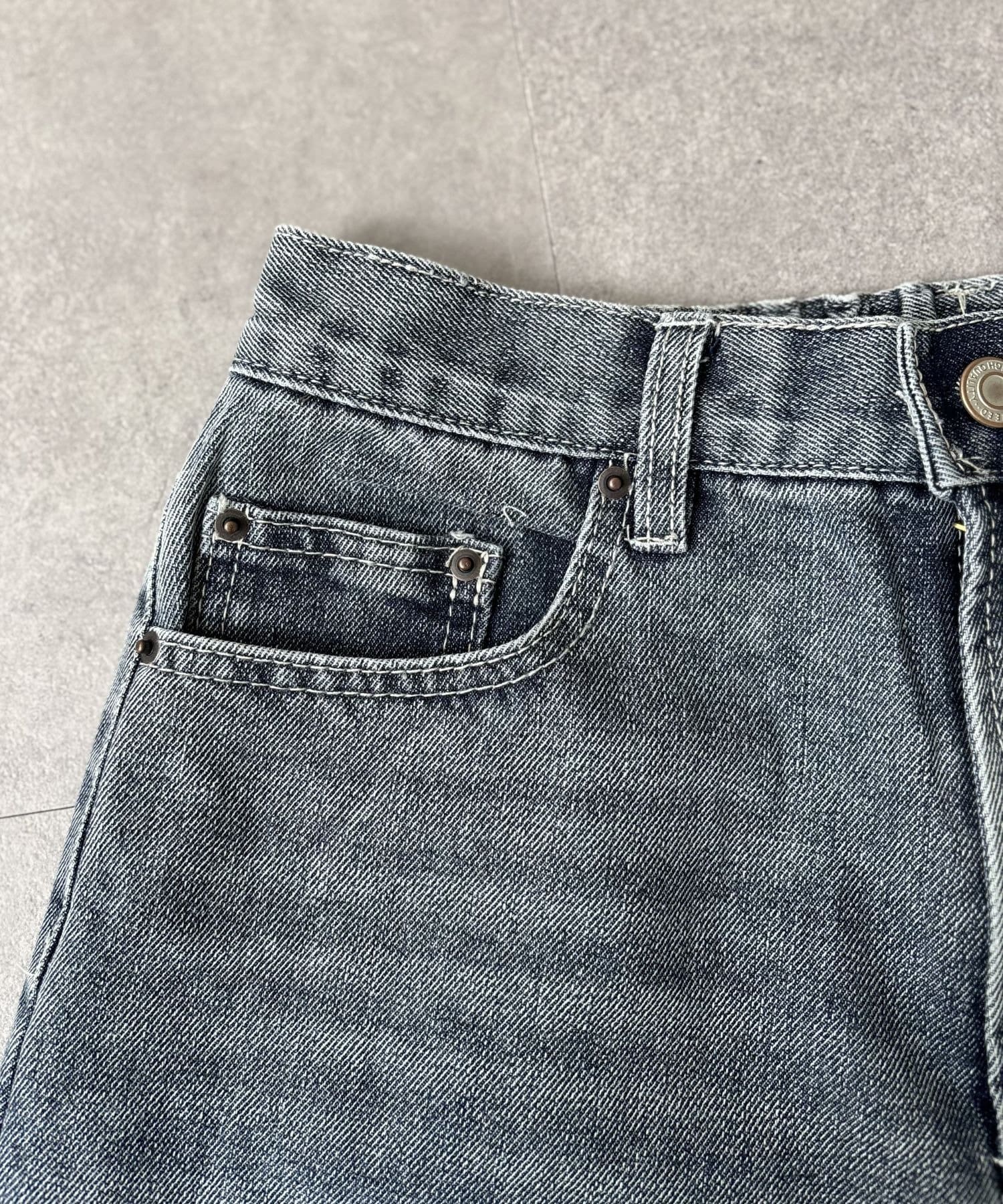 LOCUST(ローカスト) デニムワイドパンツ