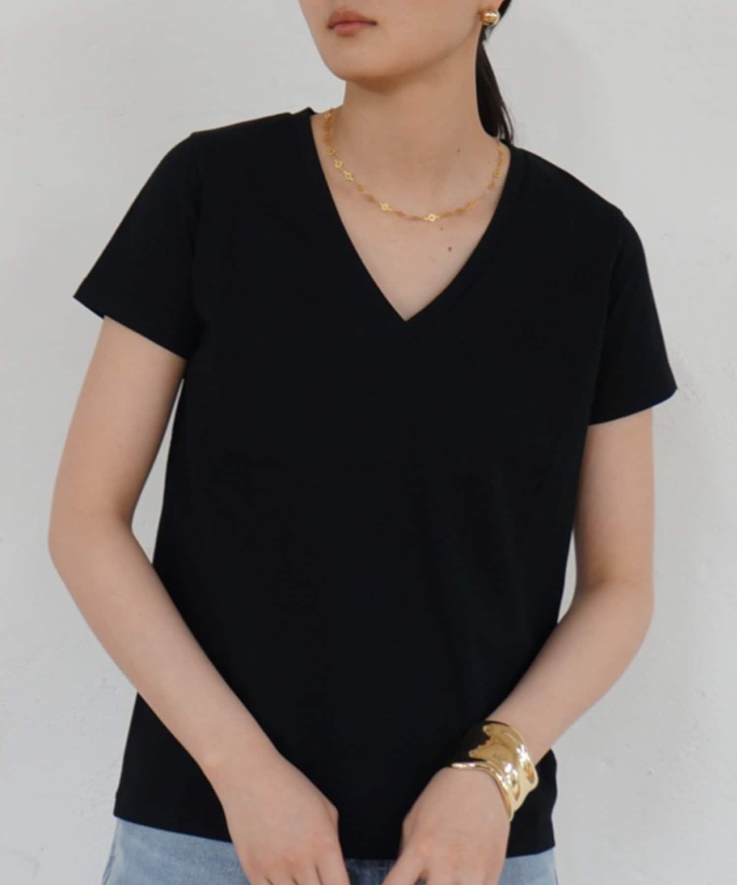 LOUNGEDRESS(ラウンジドレス) ディープVカットソー