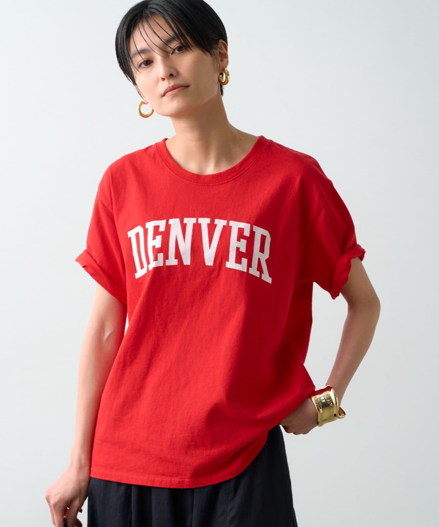 LOUNGEDRESS(ラウンジドレス) カラーロゴTシャツ