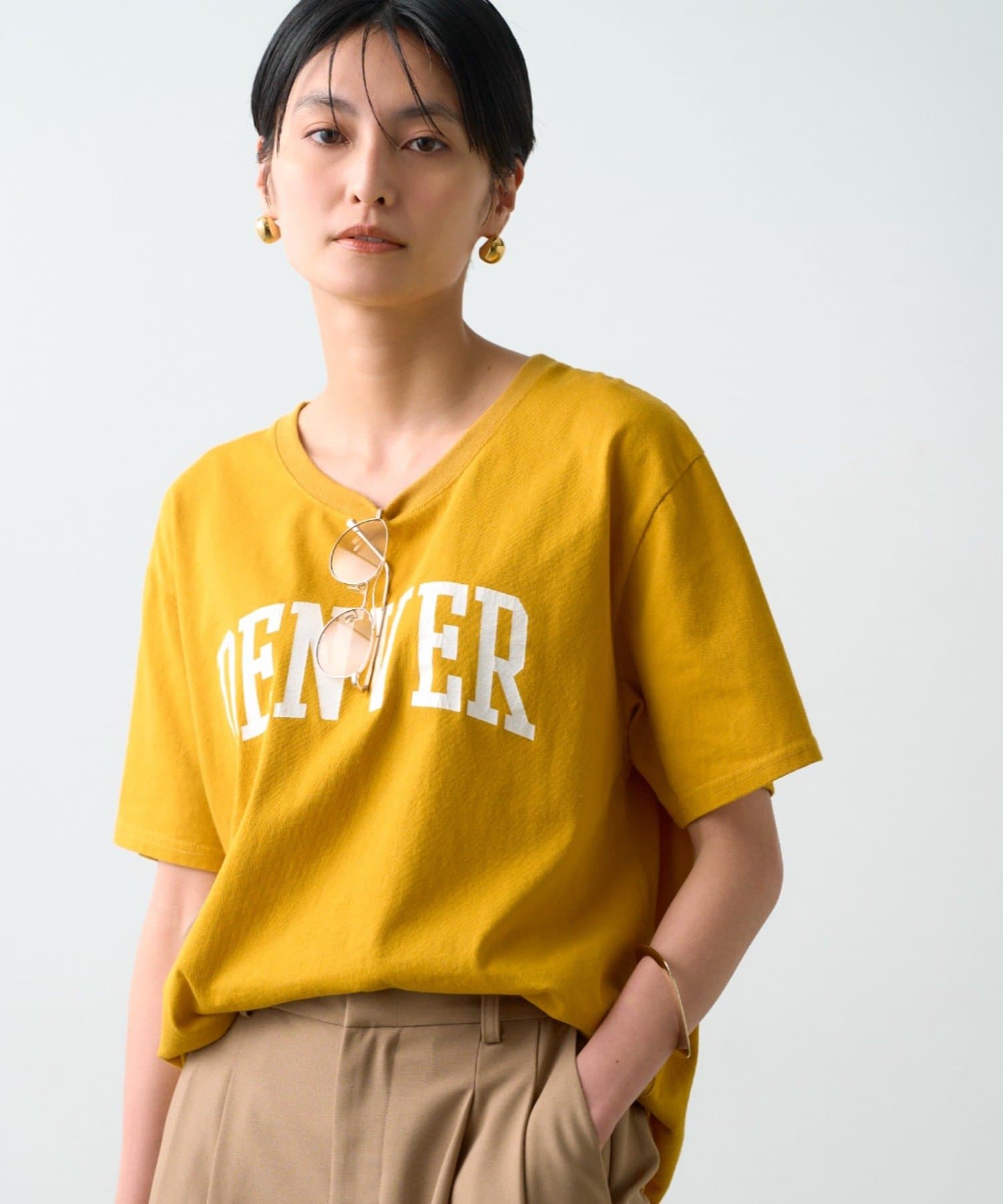 LOUNGEDRESS(ラウンジドレス) カラーロゴTシャツ