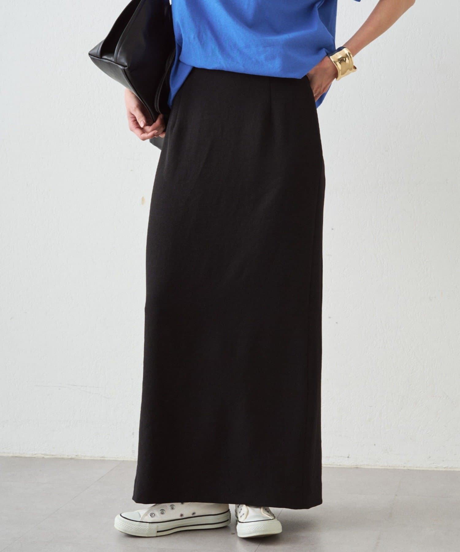 LOUNGEDRESS(ラウンジドレス) ダブルジョーゼットタイトスカート