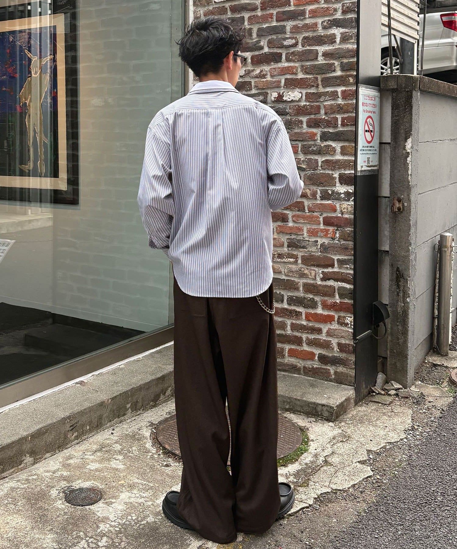 CIAOPANIC(チャオパニック) レイヤードダブルカラーシャツ