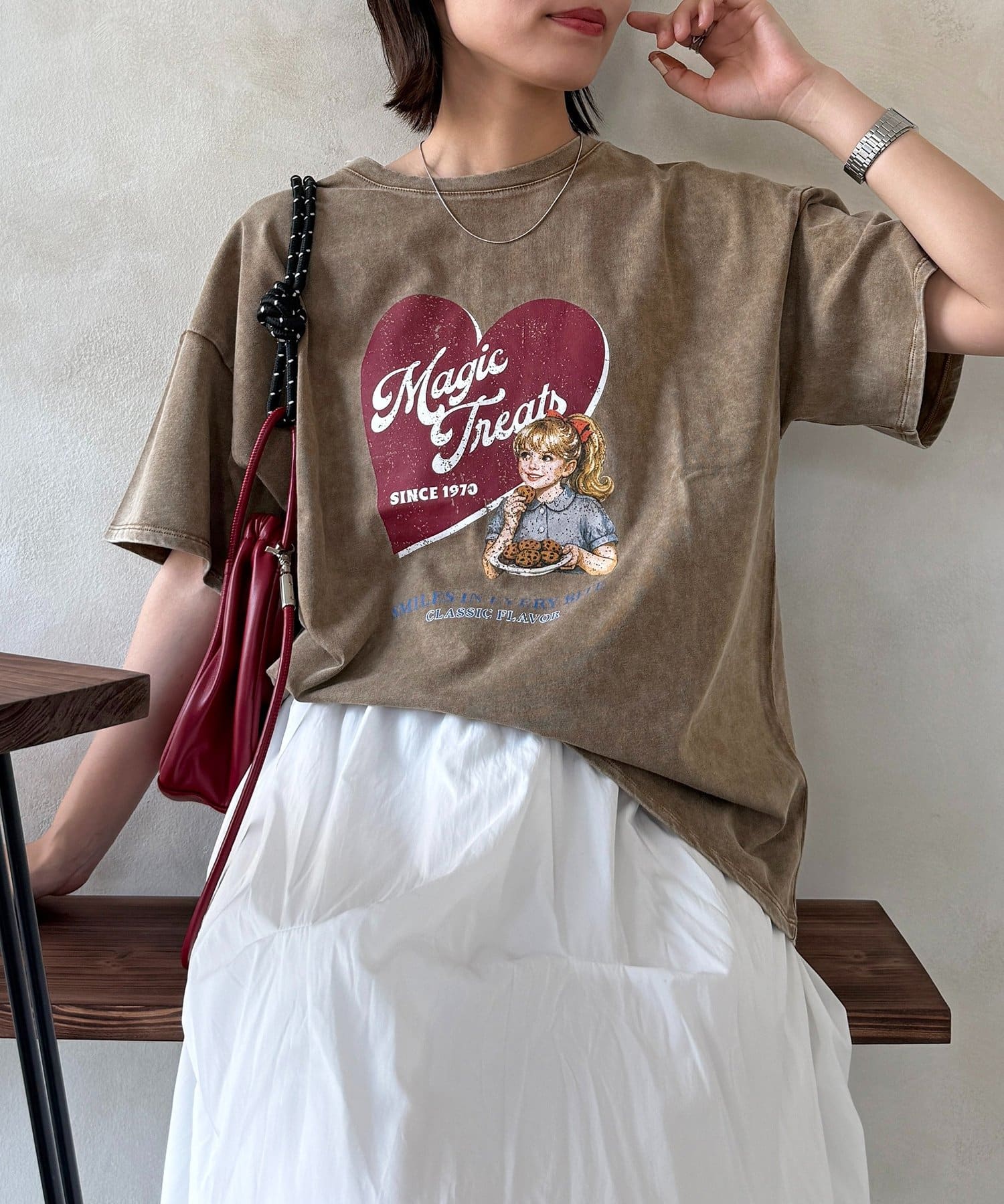 CPCM(シーピーシーエム) パウダー加工半袖T