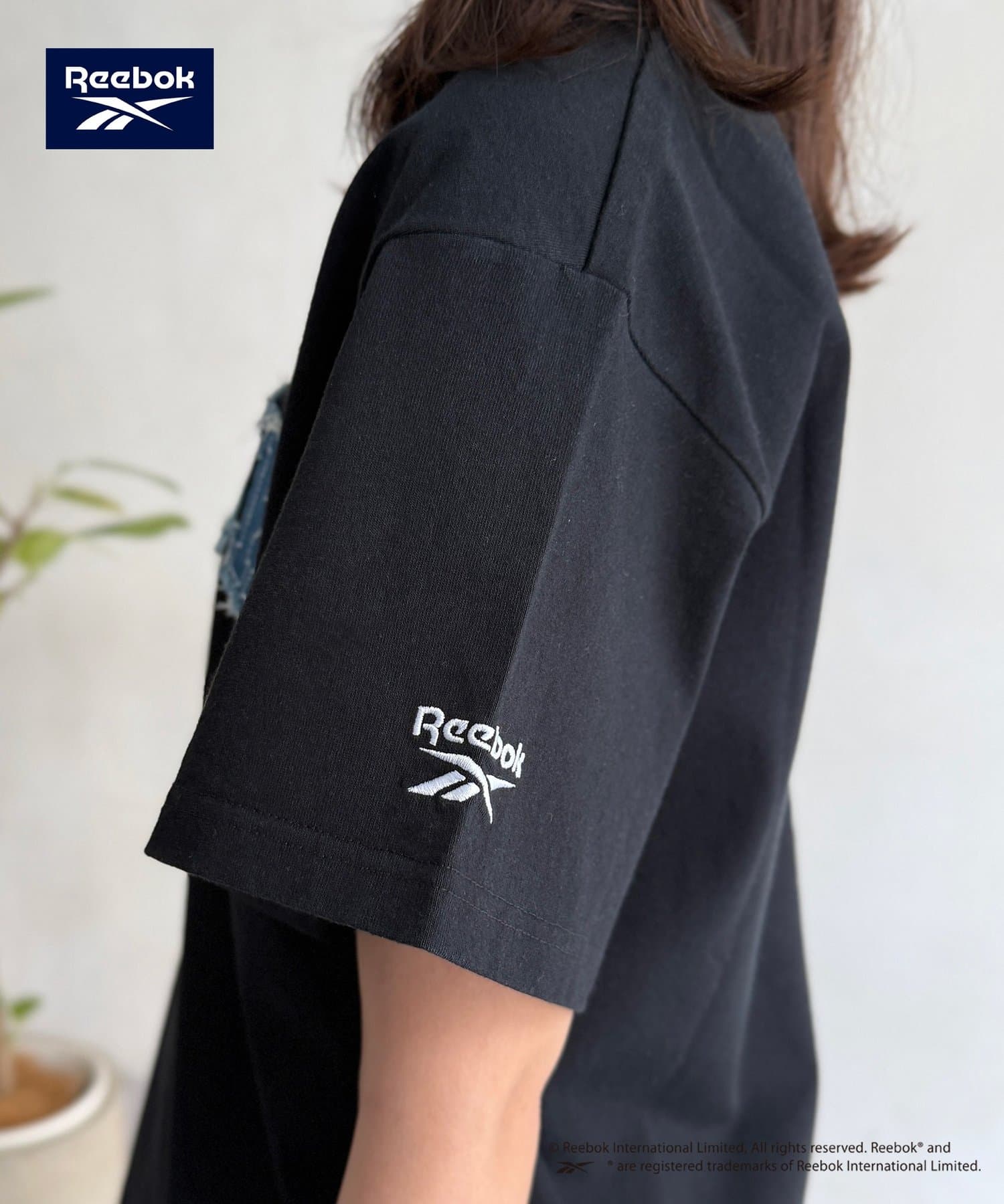 CPCM(シーピーシーエム) 【Reebok】デニムワッペンT