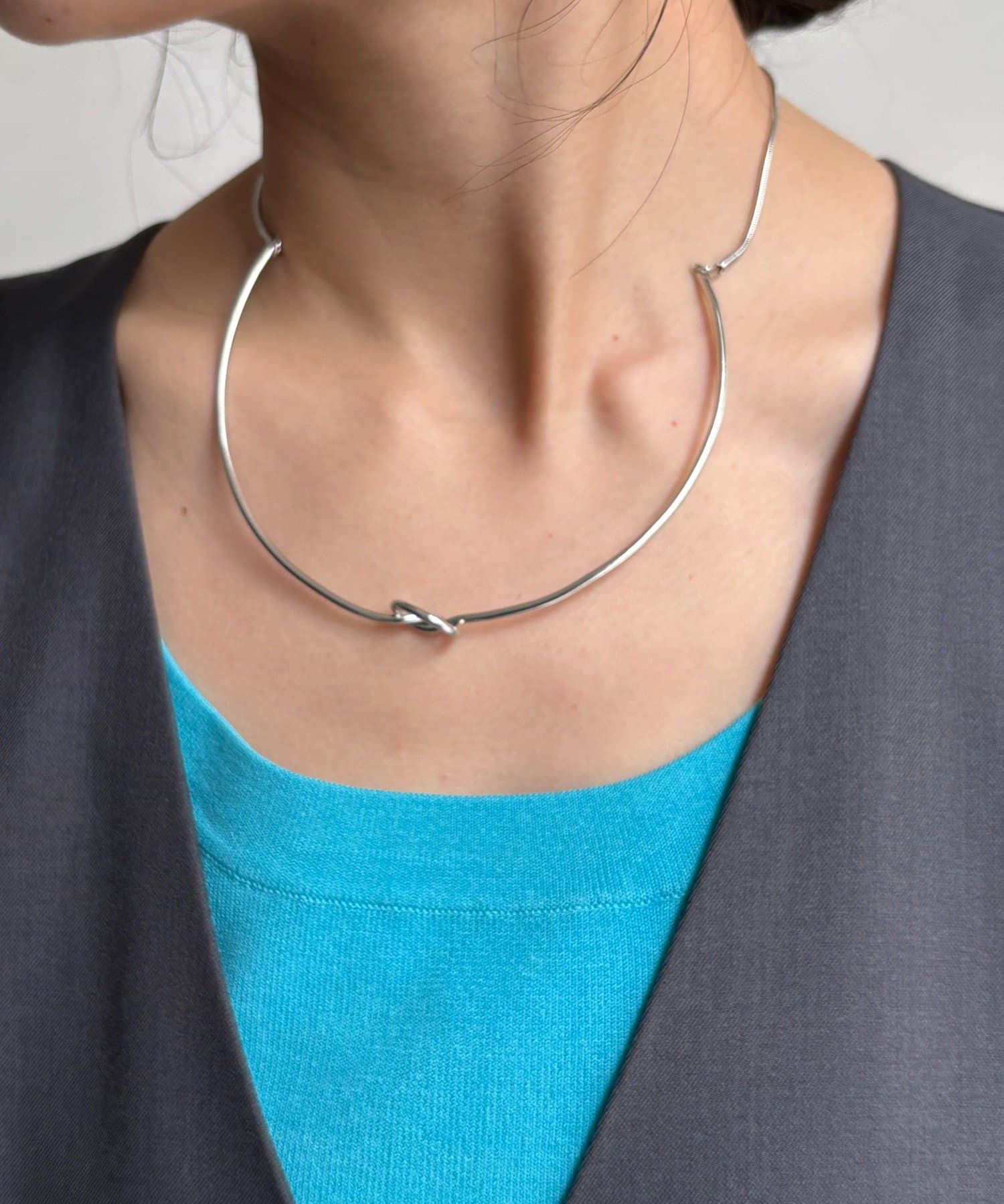 DOUDOU(ドゥドゥ) ネジリ2WAYスライダーネックレス