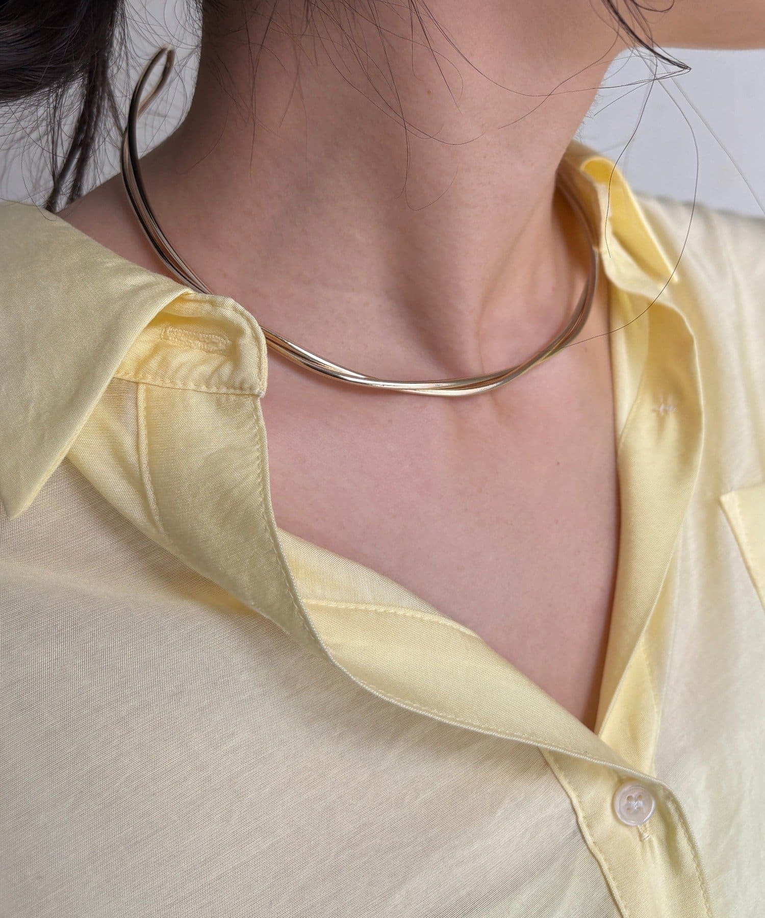 DOUDOU(ドゥドゥ) ウェーブリングチョーカー