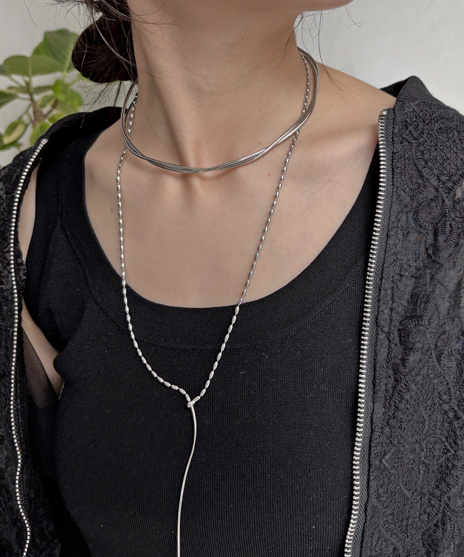 DOUDOU(ドゥドゥ) ウェーブリングチョーカー