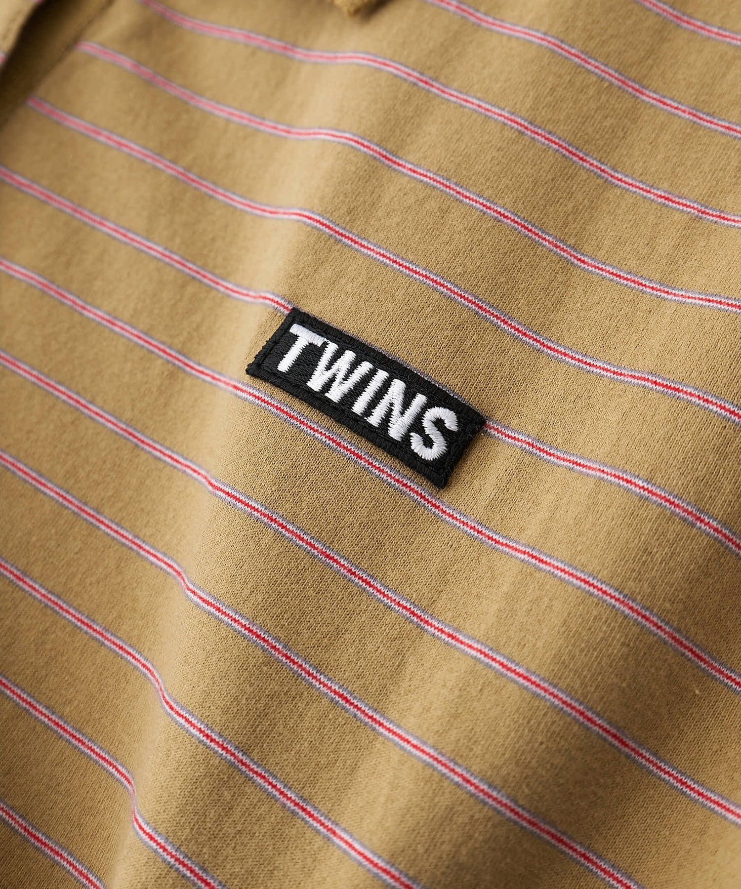 Whim Gazette(ウィム ガゼット) 【GEMINI】ボーダーポロカットソー