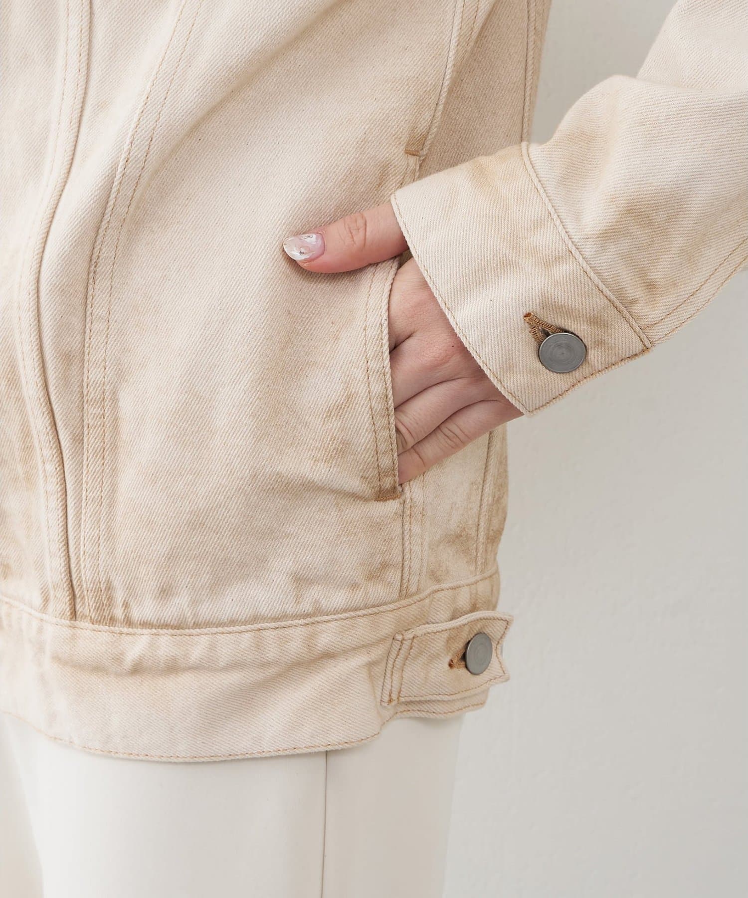 Whim Gazette(ウィム ガゼット) サンフェードデニムGジャン